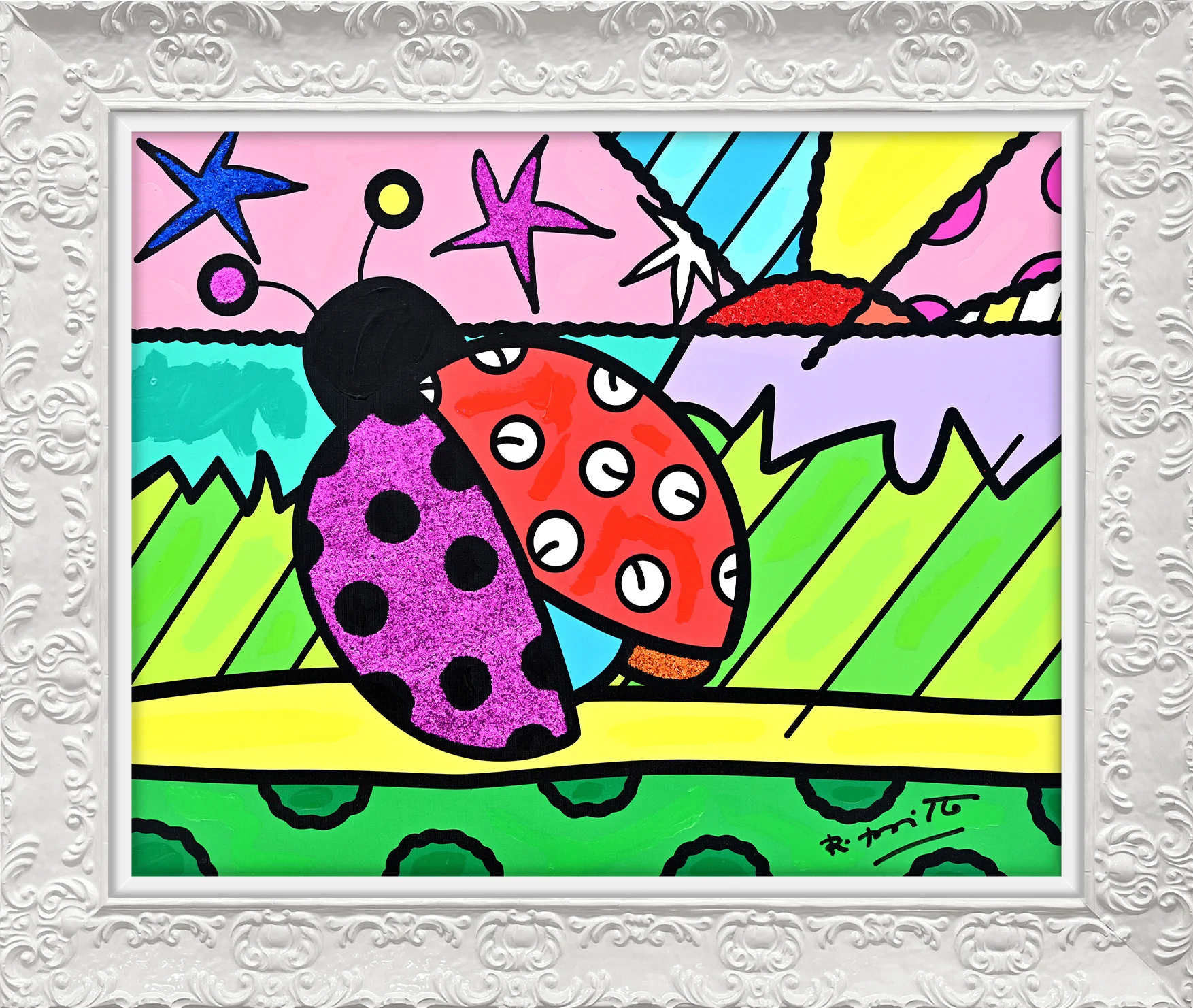 Lady Bug - Mixed Media Original - Image 19