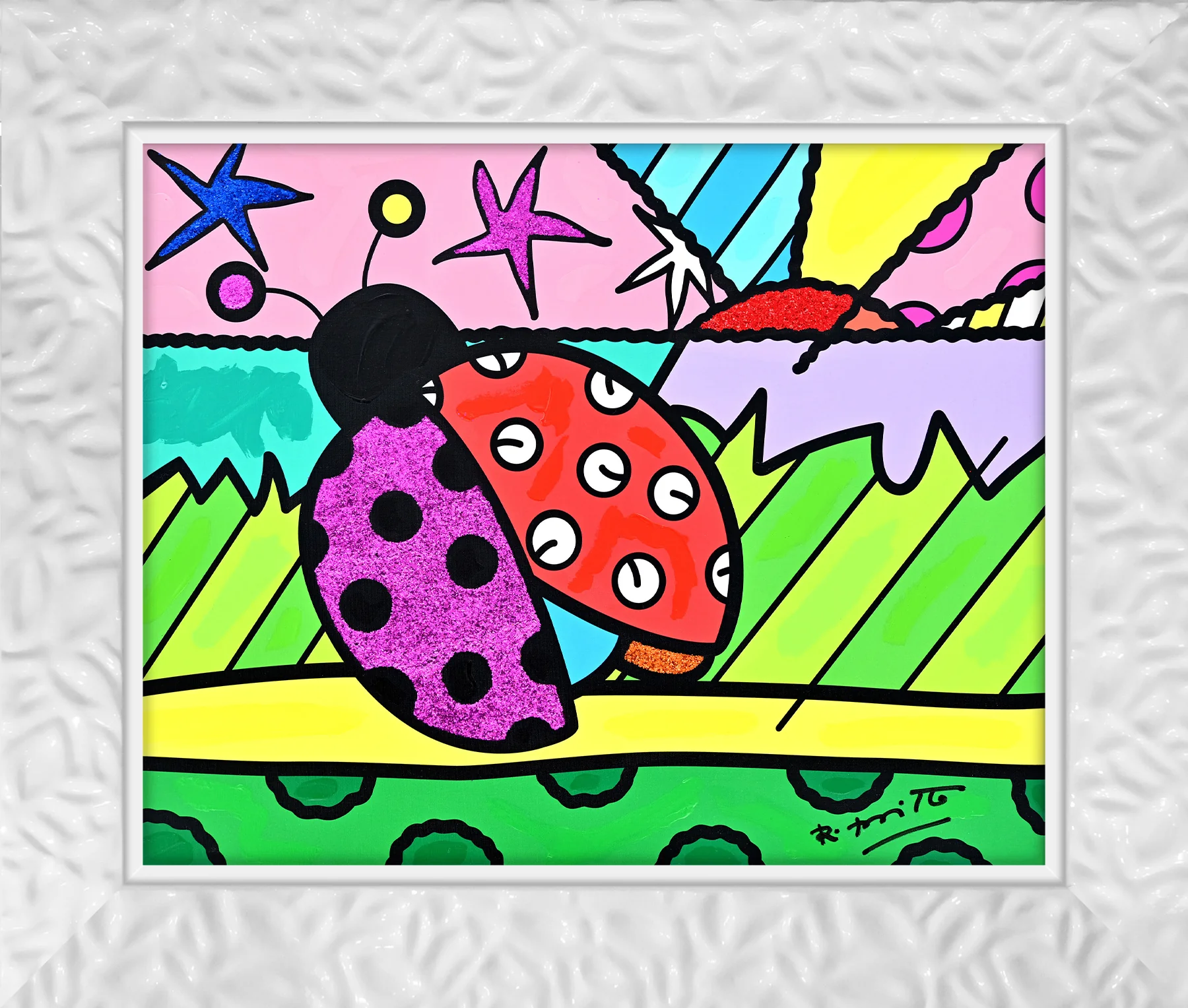 Lady Bug - Mixed Media Original - Image 21