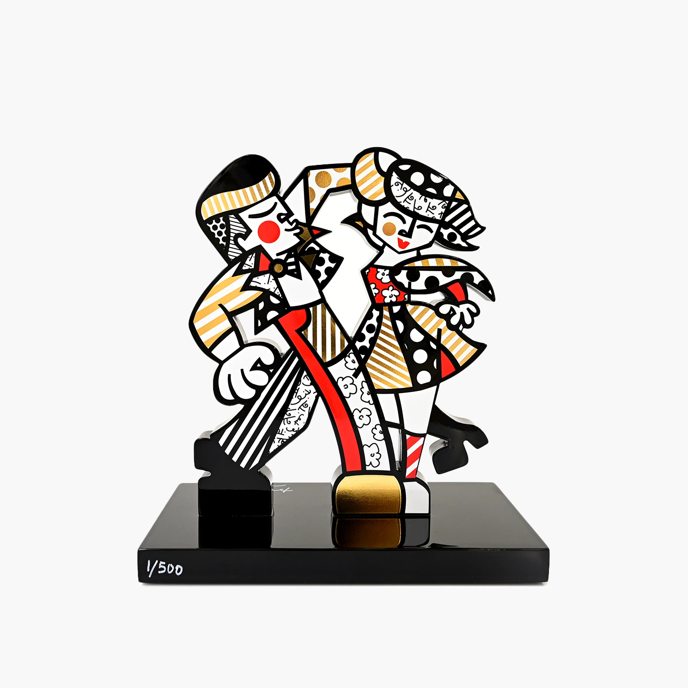 Let's Dance (Black Base) - Limited Edition Sculpture - Image 2
