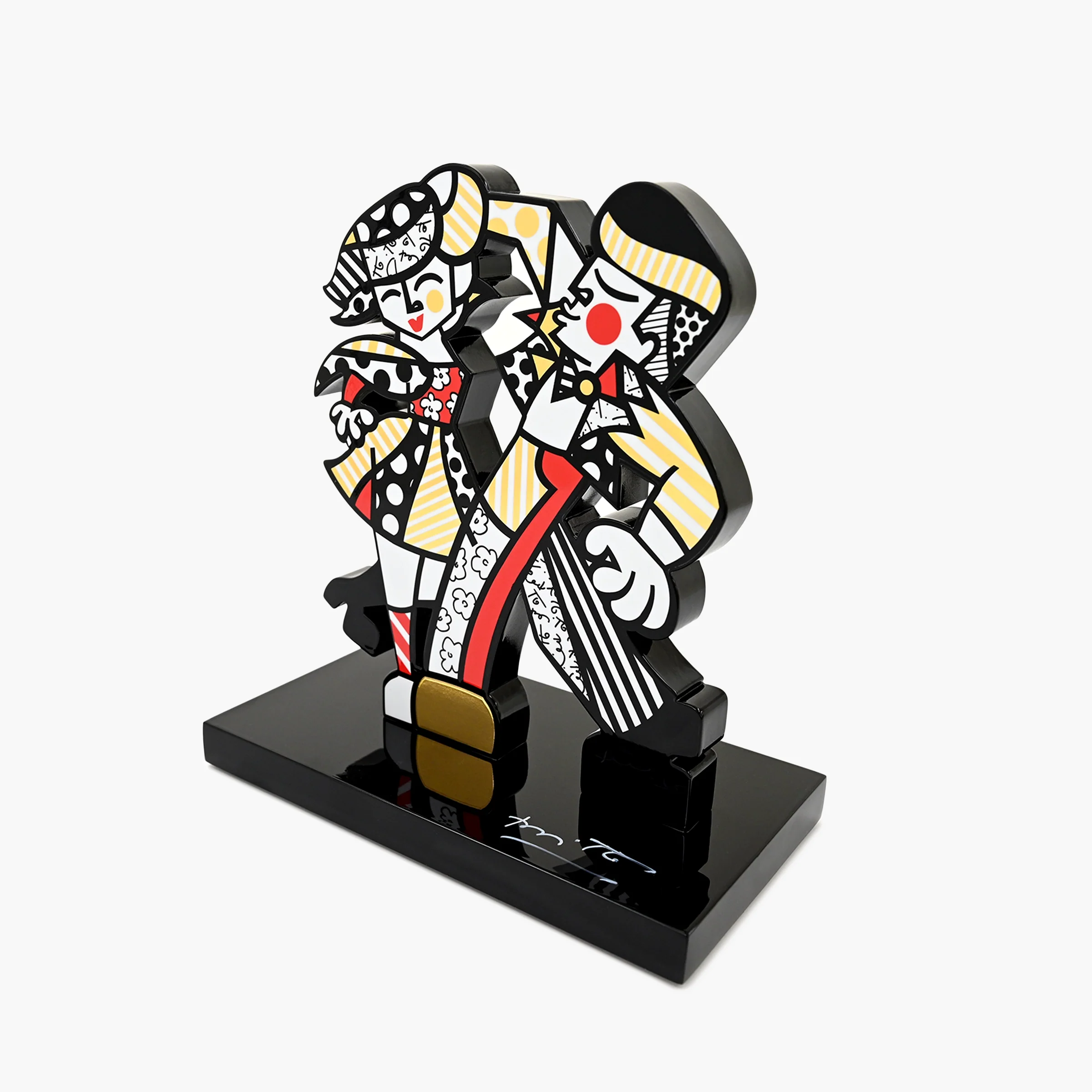 Let's Dance (Black Base) - Limited Edition Sculpture - Image 3