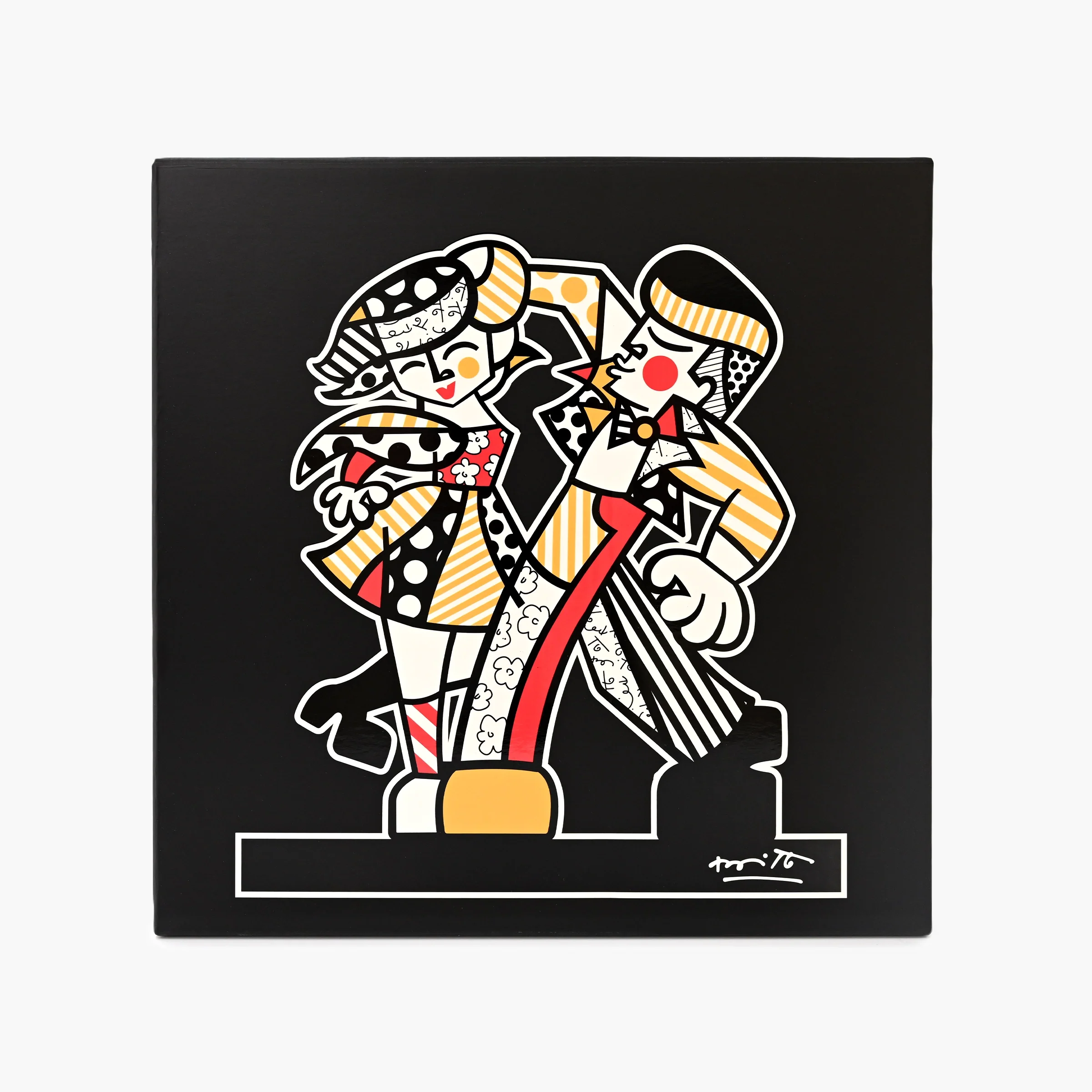 Let's Dance (Black Base) - Limited Edition Sculpture - Image 4