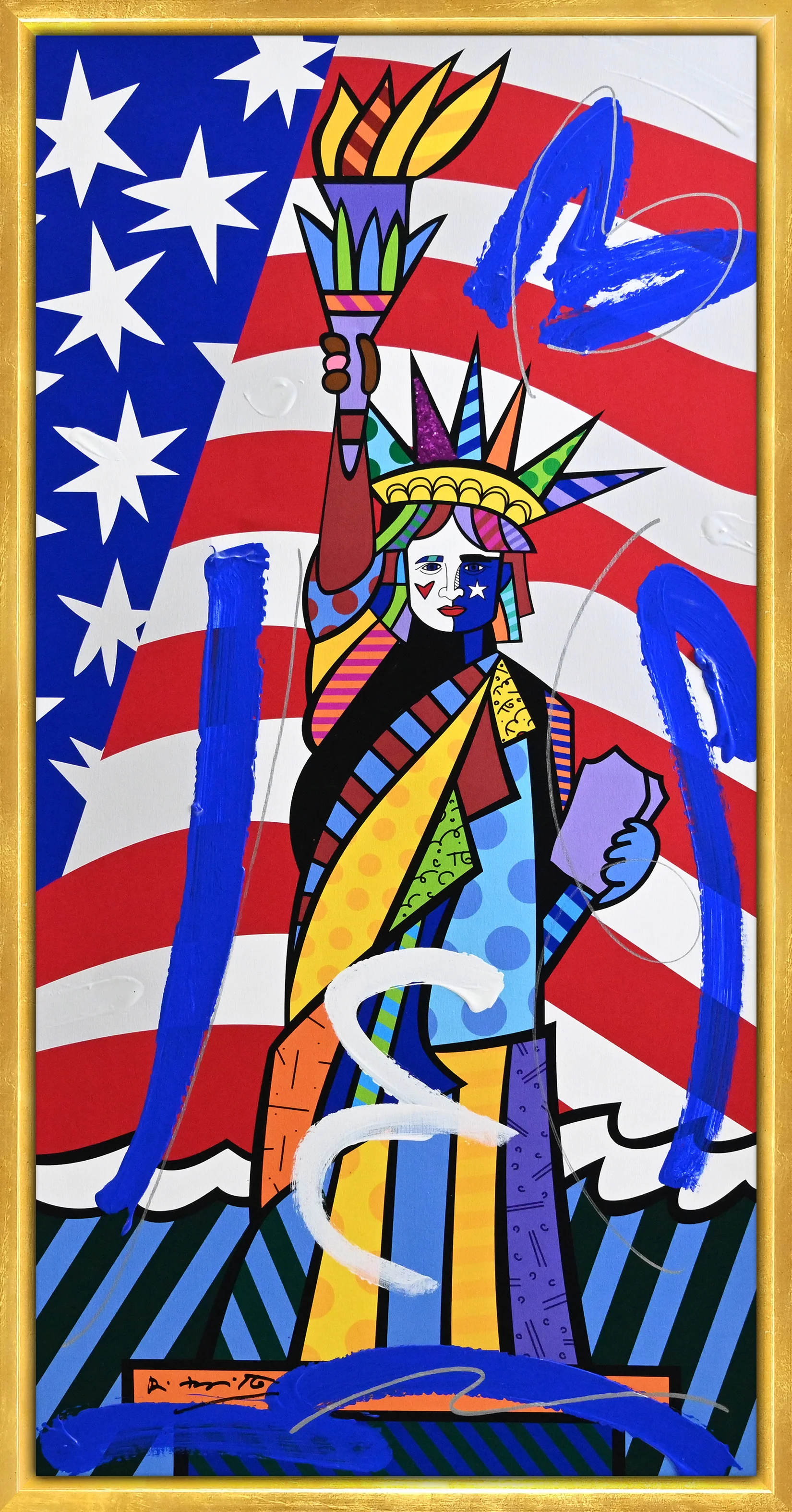 Liberty - Mixed Media Original - Image 18