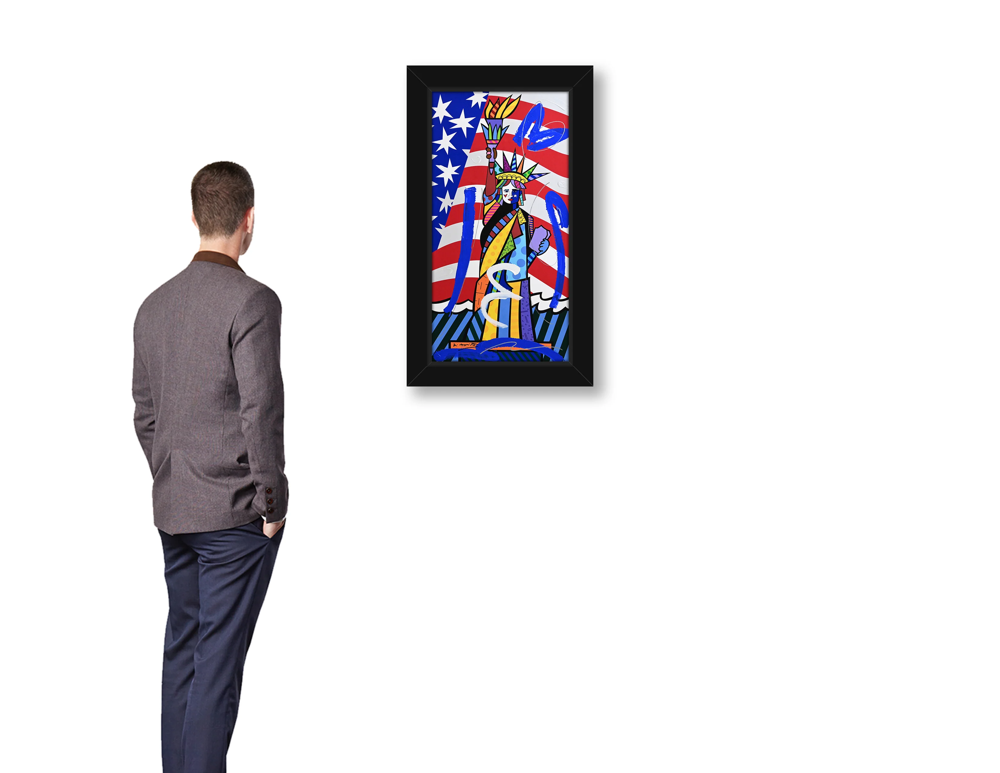 Liberty - Mixed Media Original - Image 3