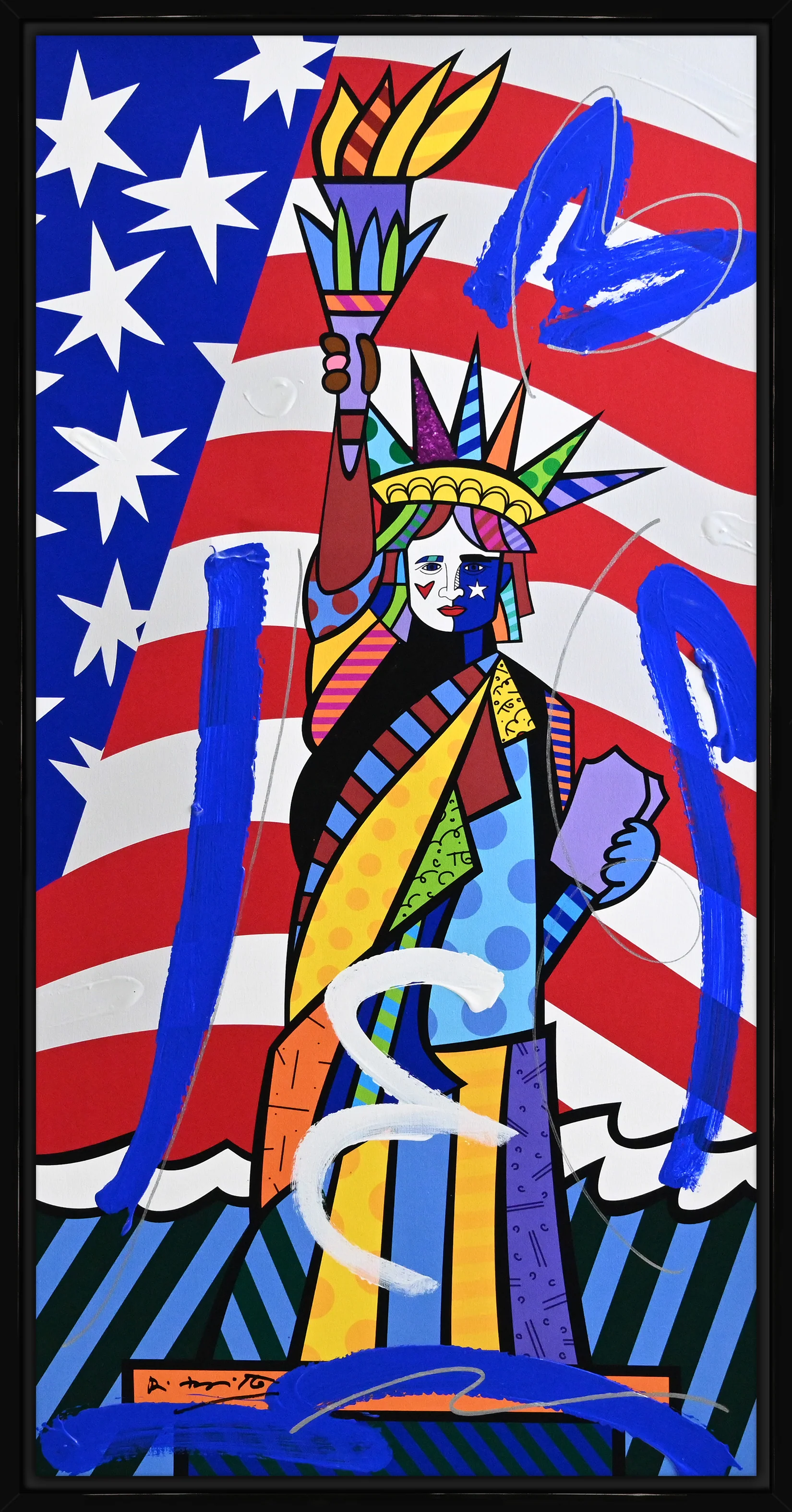 Liberty - Mixed Media Original - Image 4