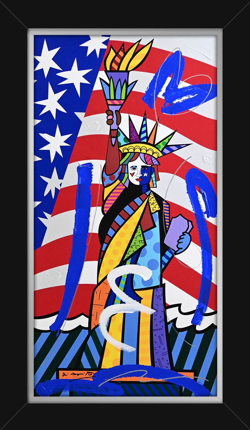 Liberty - Mixed Media Original - Image 6