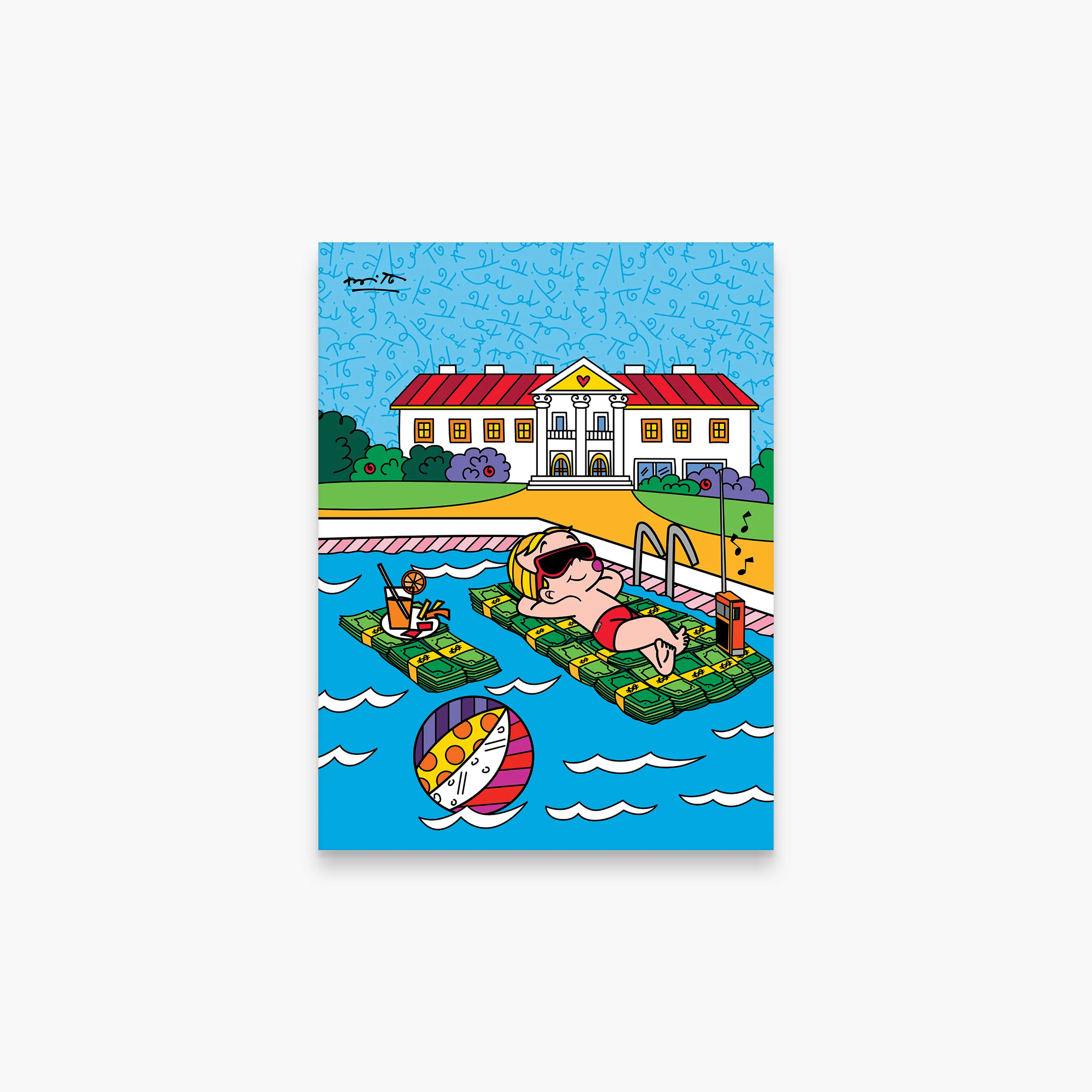 Life Is Good (Richie Rich NBCUniversal) - Limited Edition Print