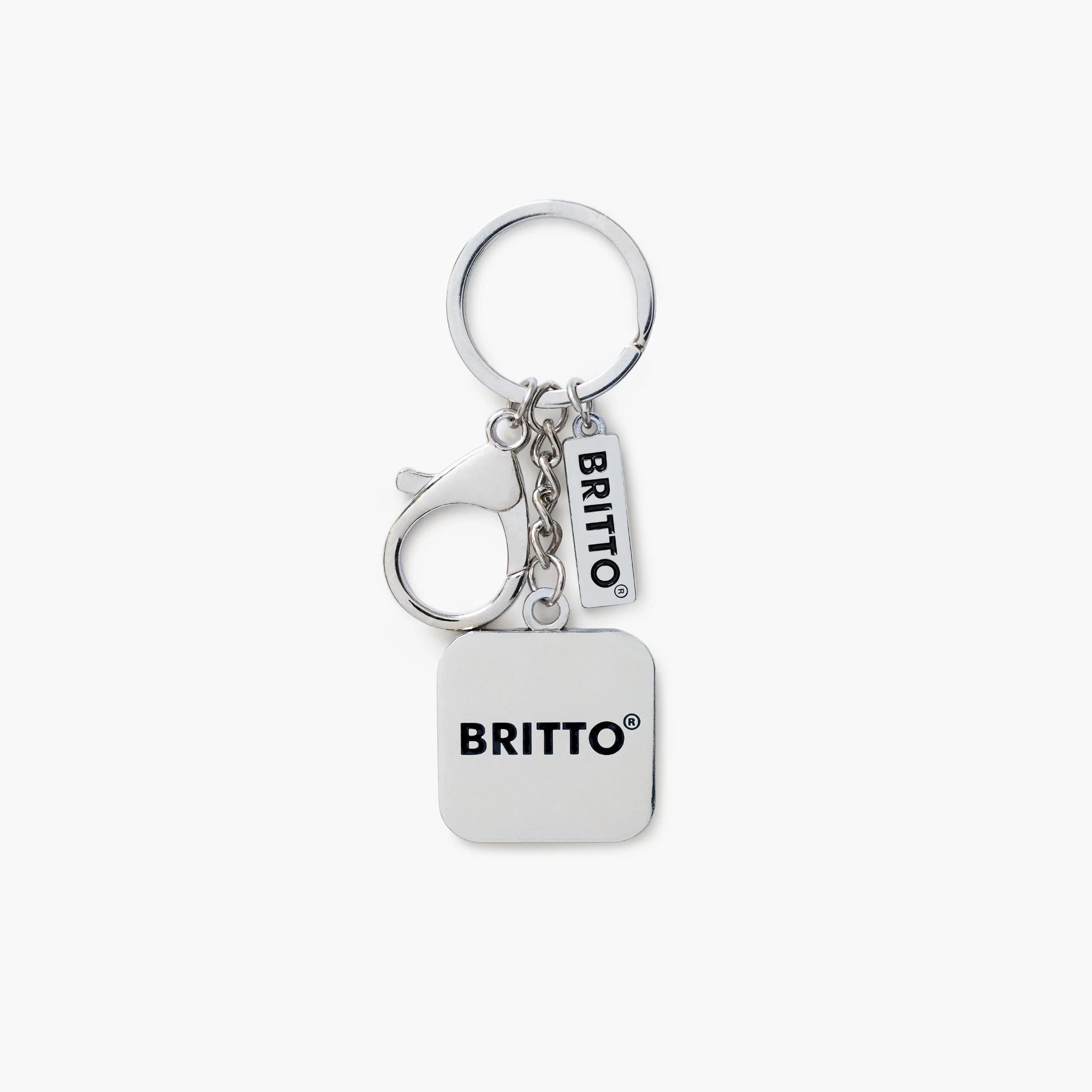 Lime Green Landscape Britto Keychain & Bag Charm - Image 2