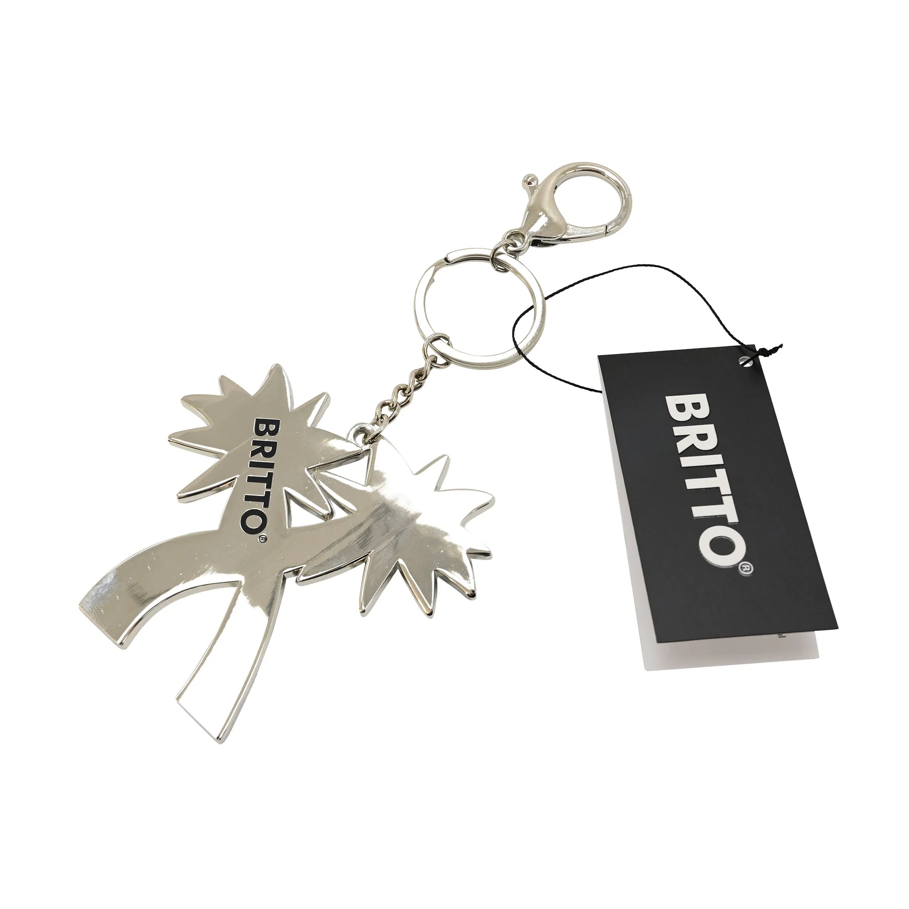 Palm Trees Britto Keychain & Bag Charm - Image 3
