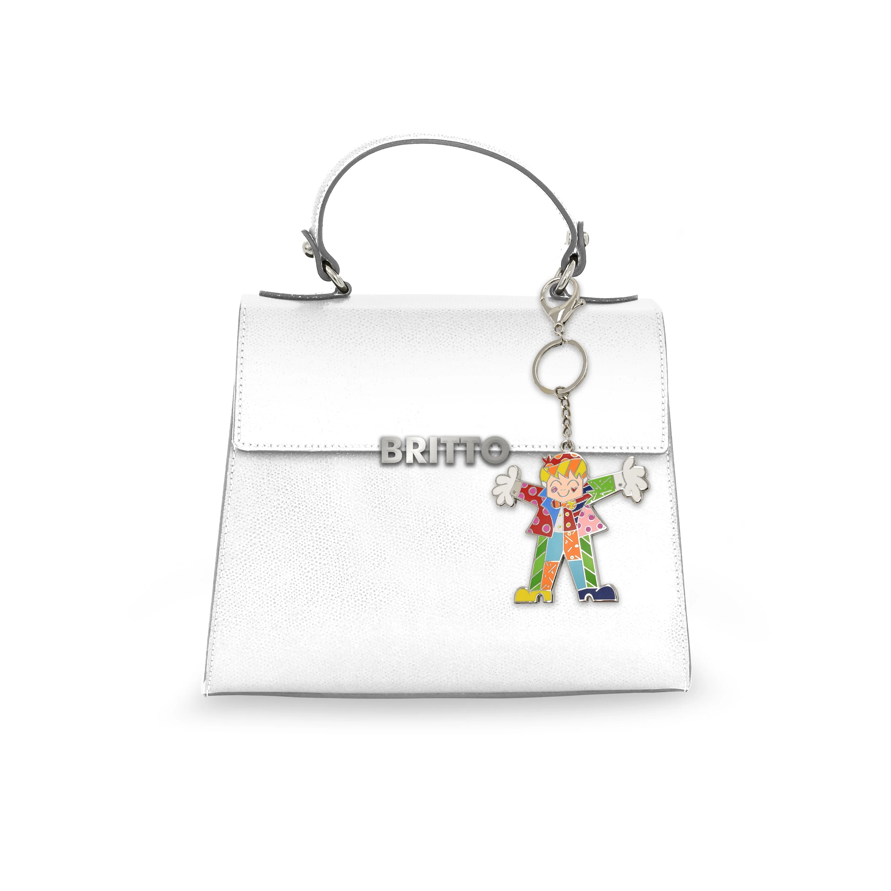 The Hug (Blonde) Britto Keychain & Bag Charm - Image 4
