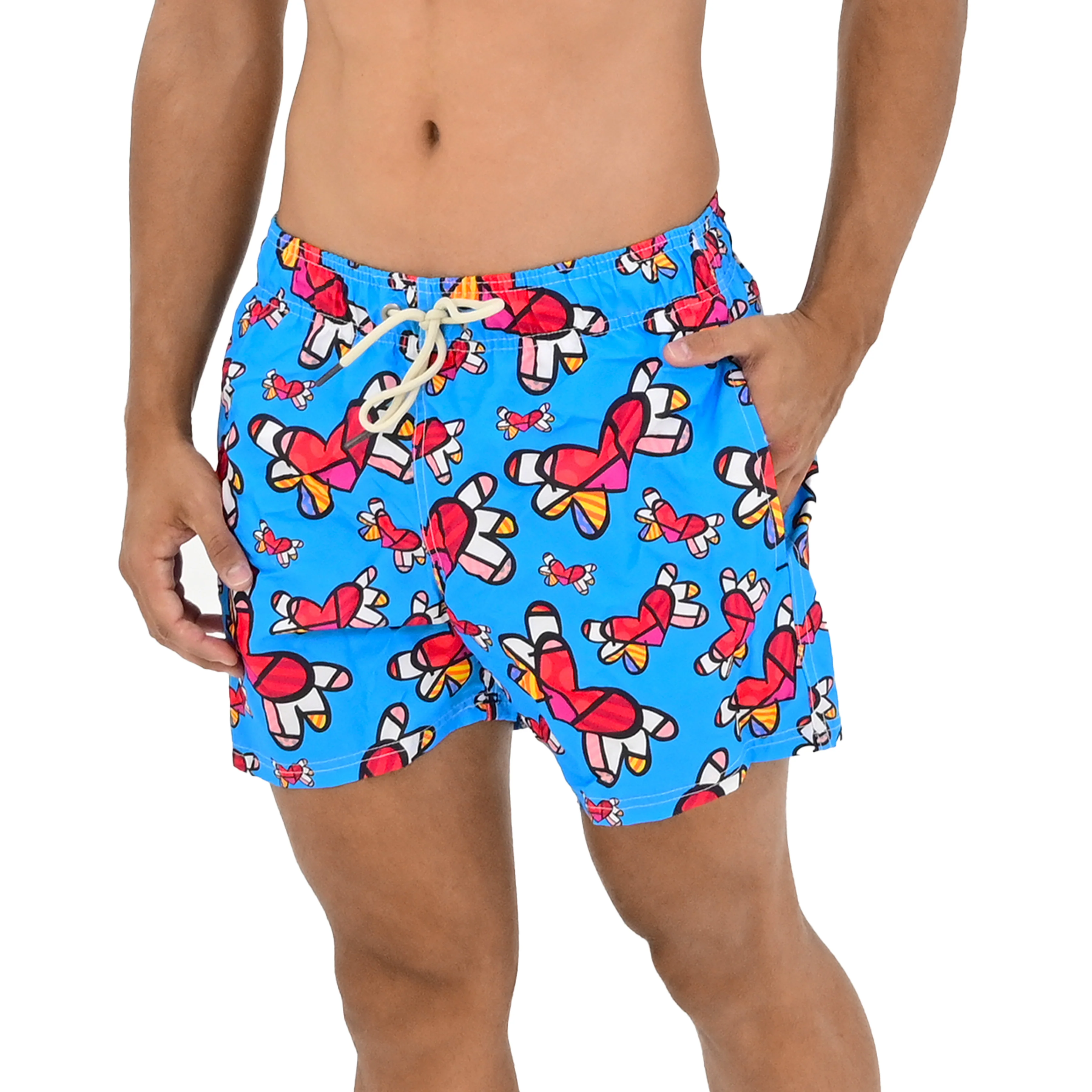 Love Is In The Air Britto Shorts For Men - Image 3