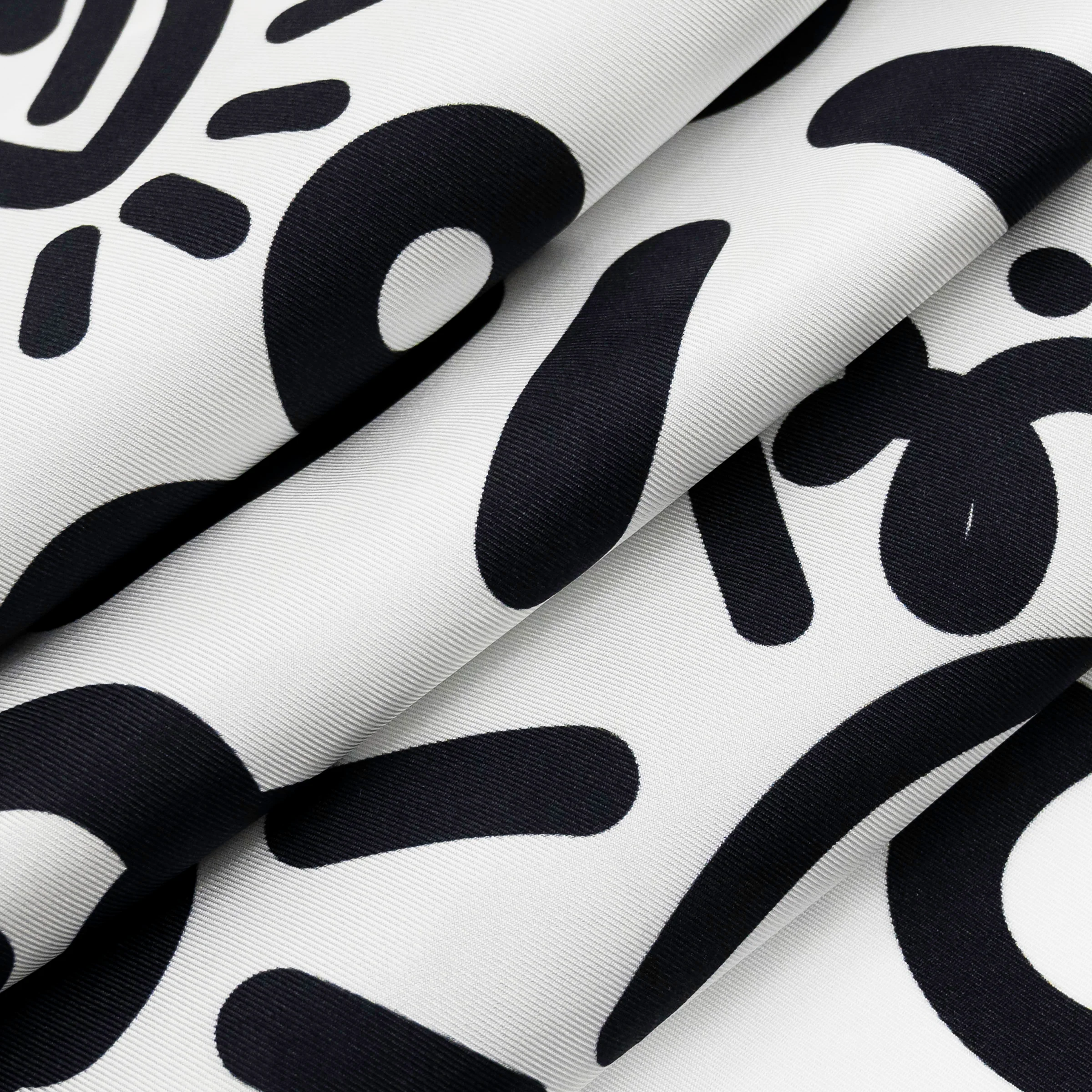 White Graffiti Britto Scarf - Image 4