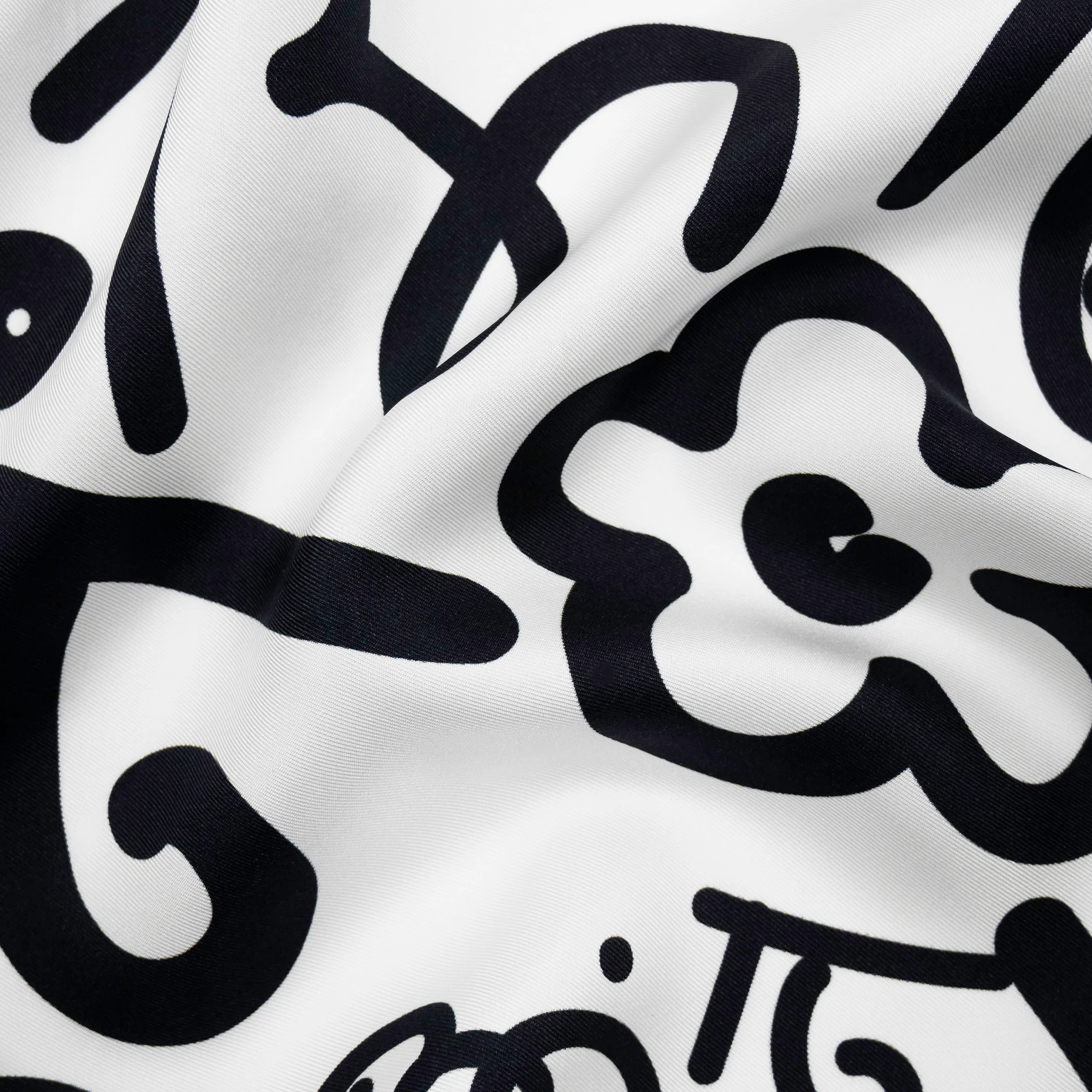 White Graffiti Britto Scarf - Image 9