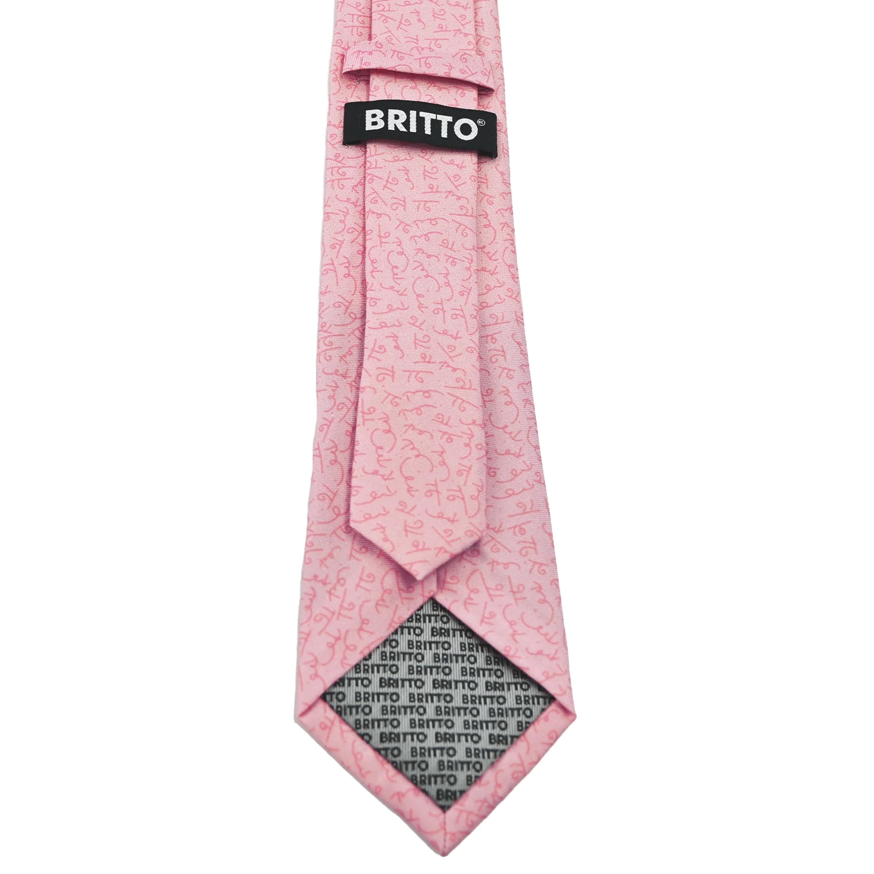 Pink BTOs Britto Tie - Image 4
