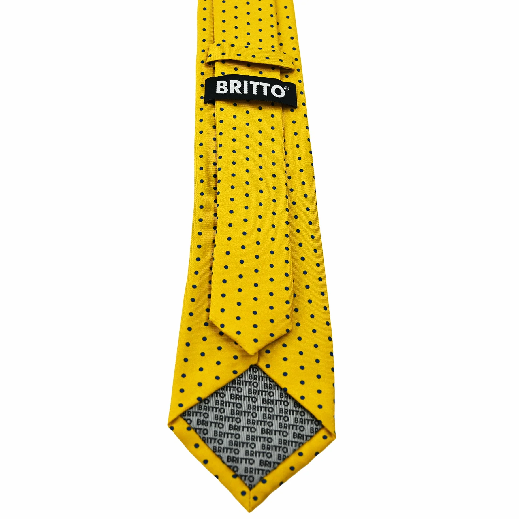 Dots On Yellow Britto Tie - Image 4