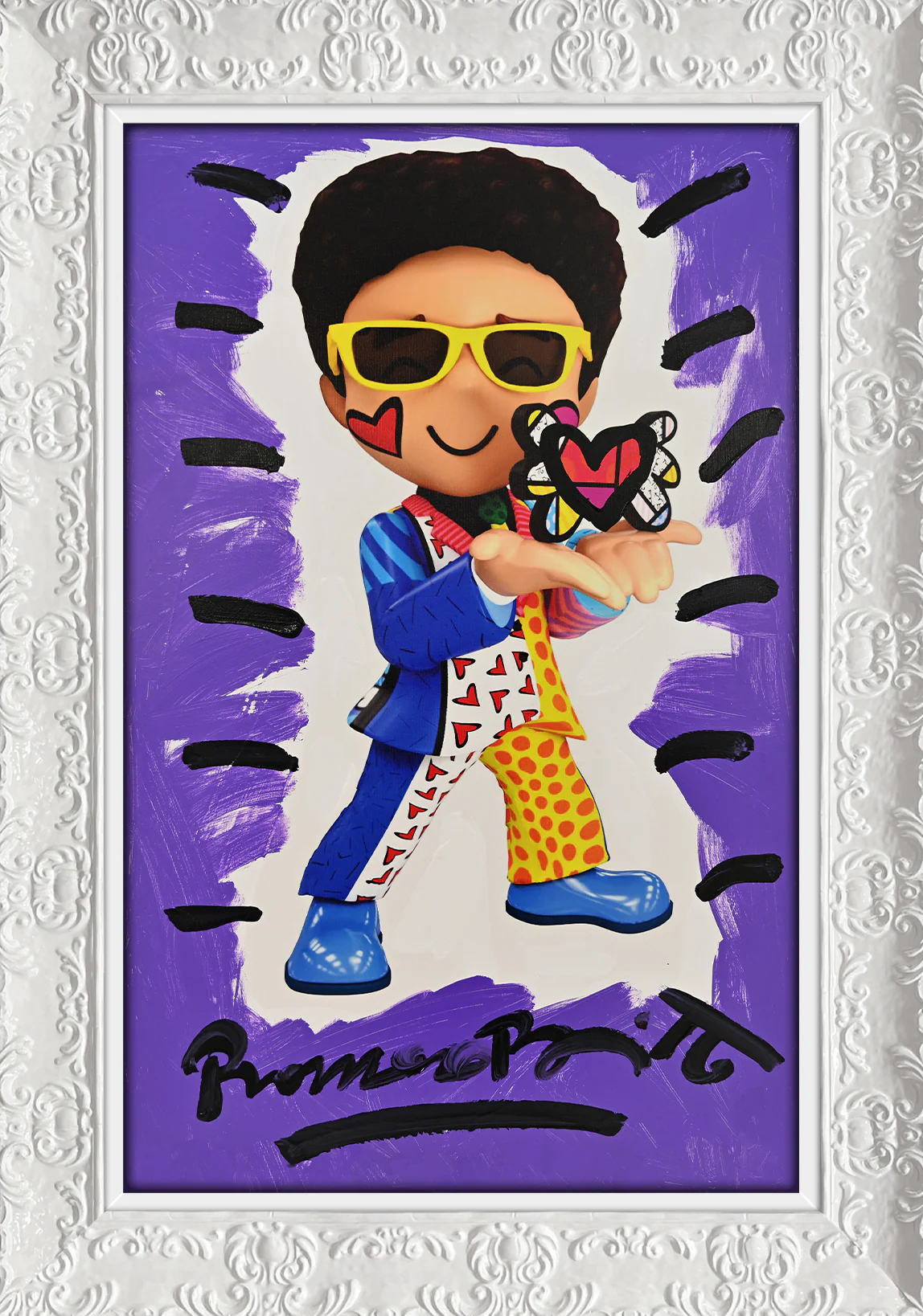 Little Britto - Mixed Media Original - Image 19