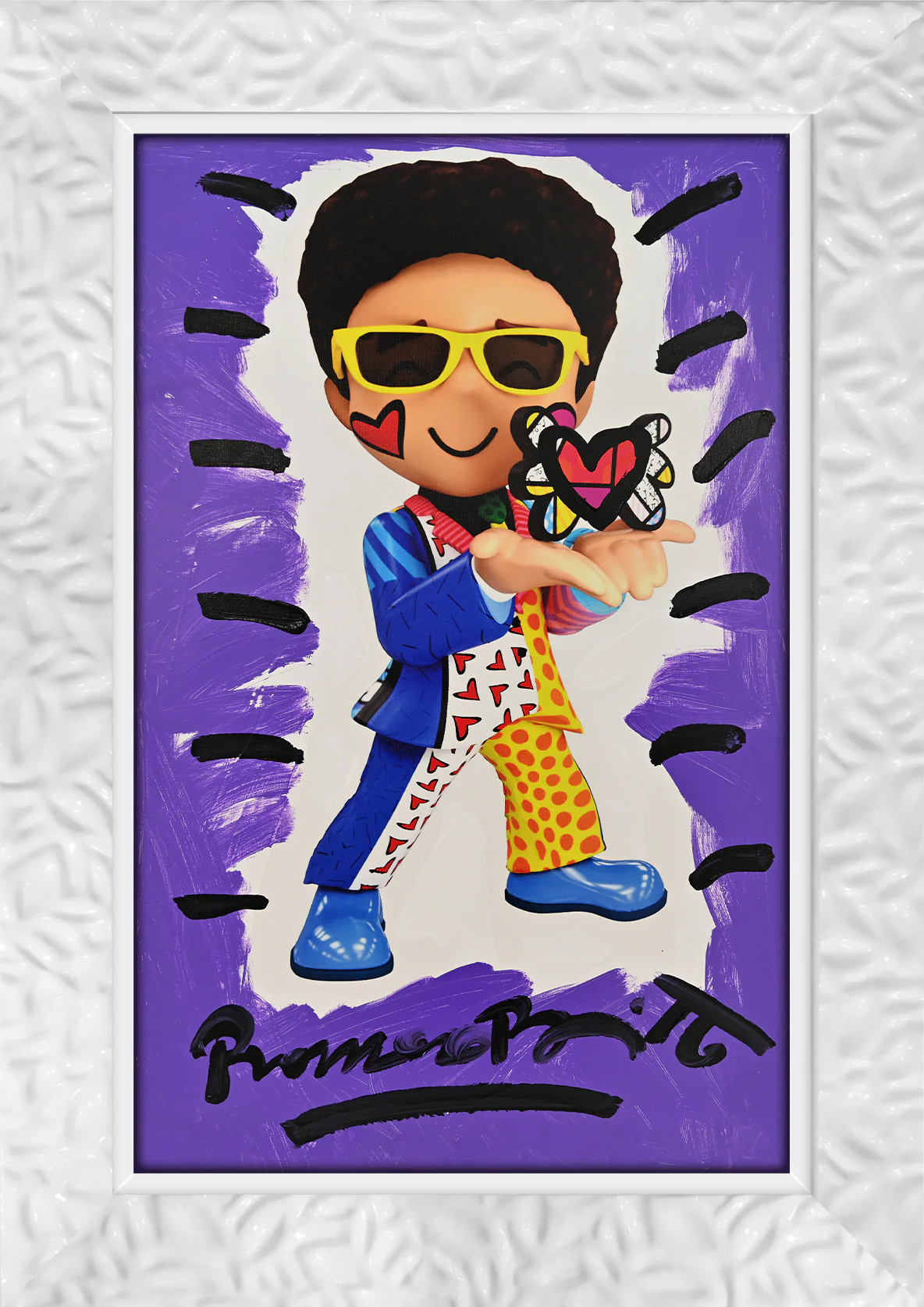 Little Britto - Mixed Media Original - Image 21