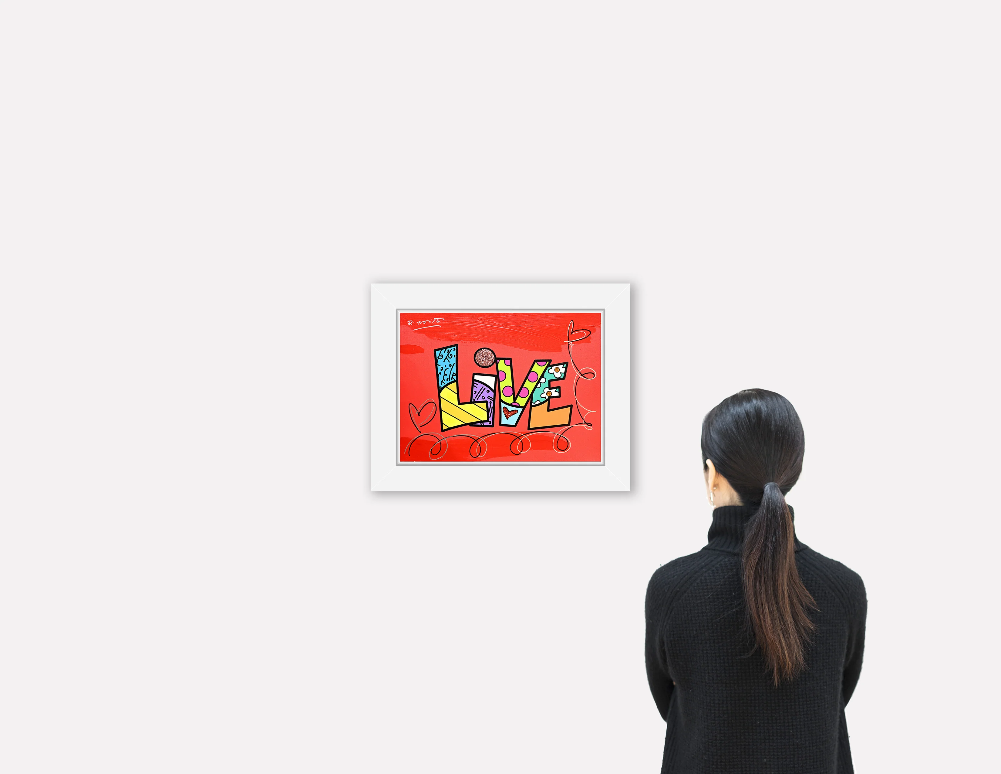 Live (Word) - Mixed Media Original - Image 4