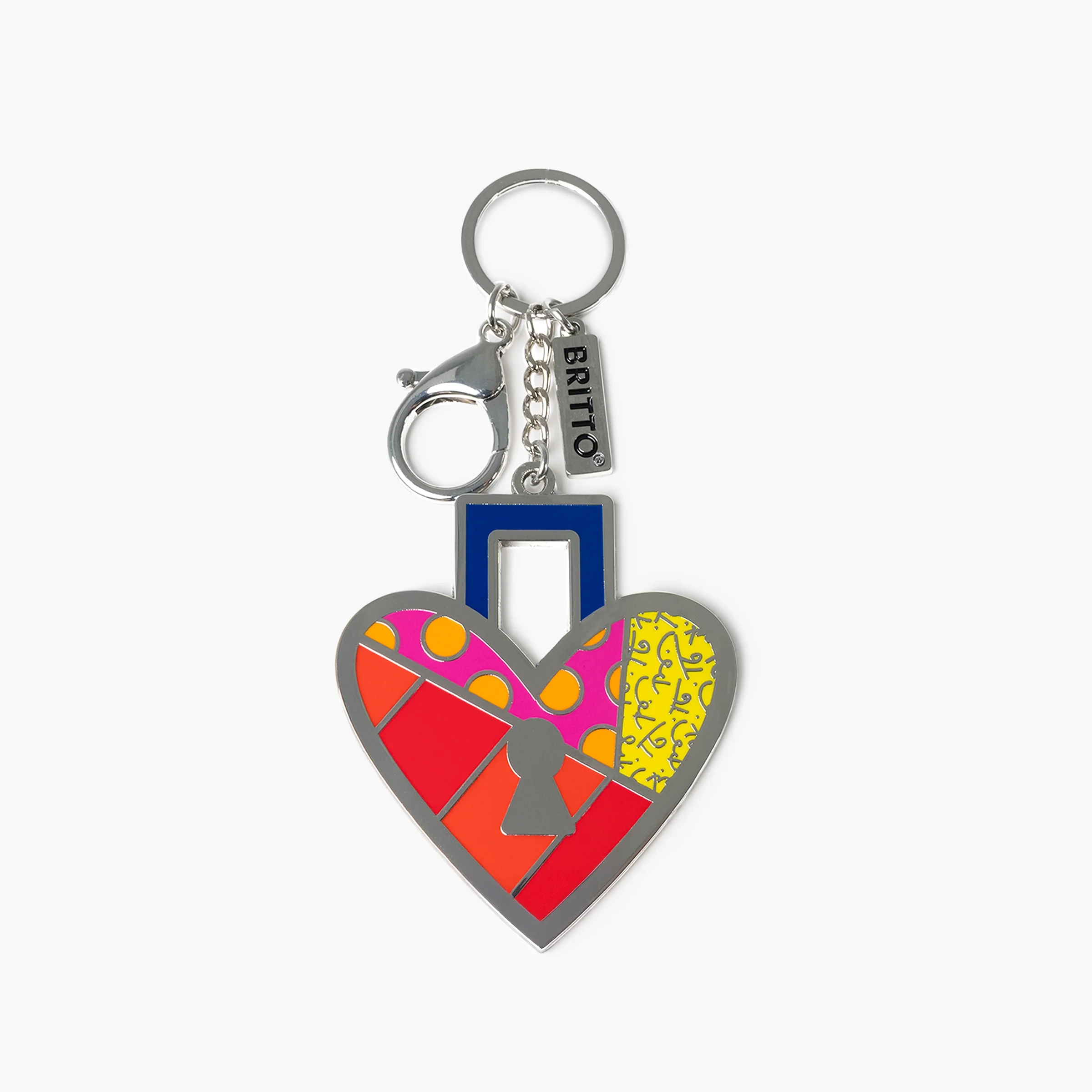 Lock Of Love Britto Keychain