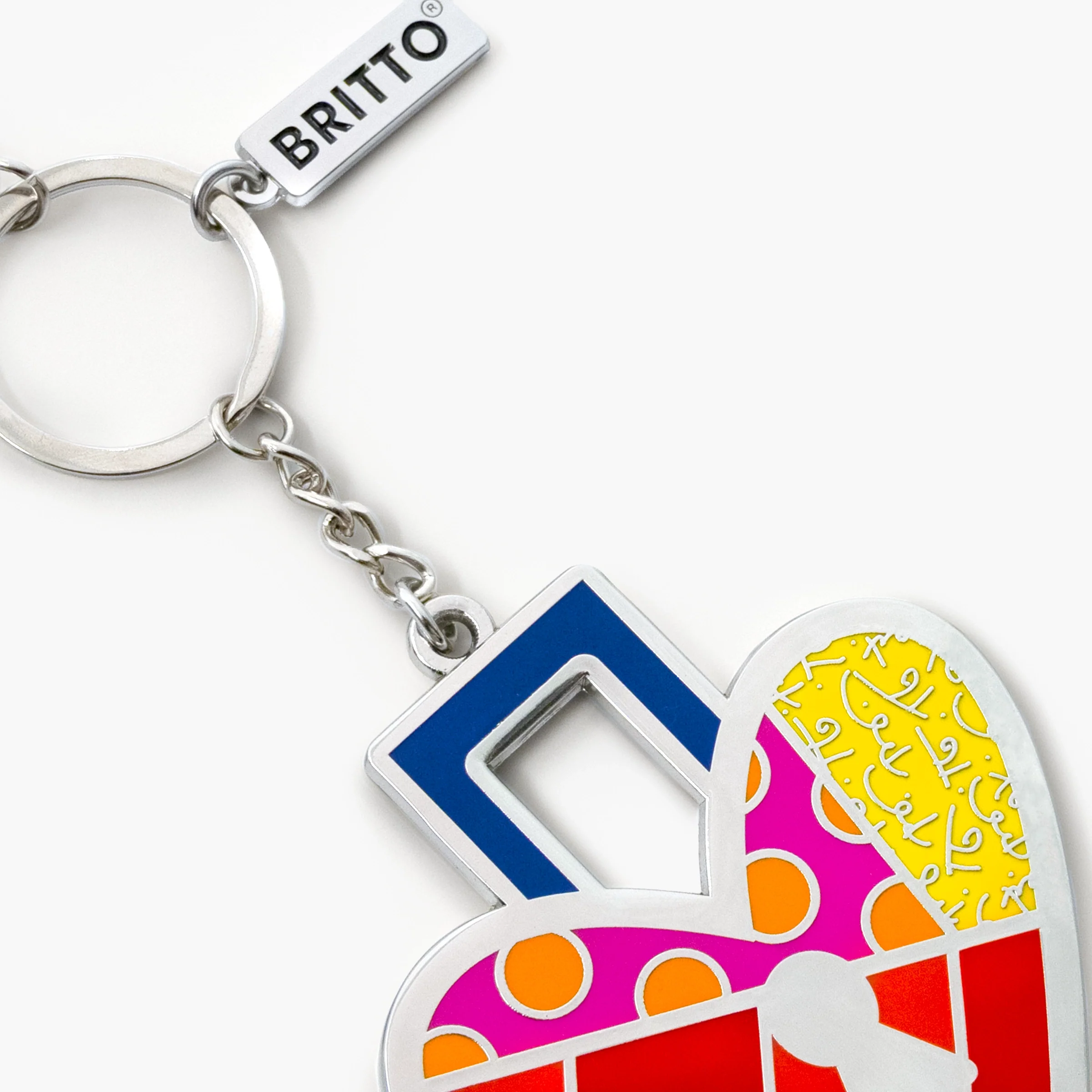 Lock Of Love Britto Keychain - Image 4