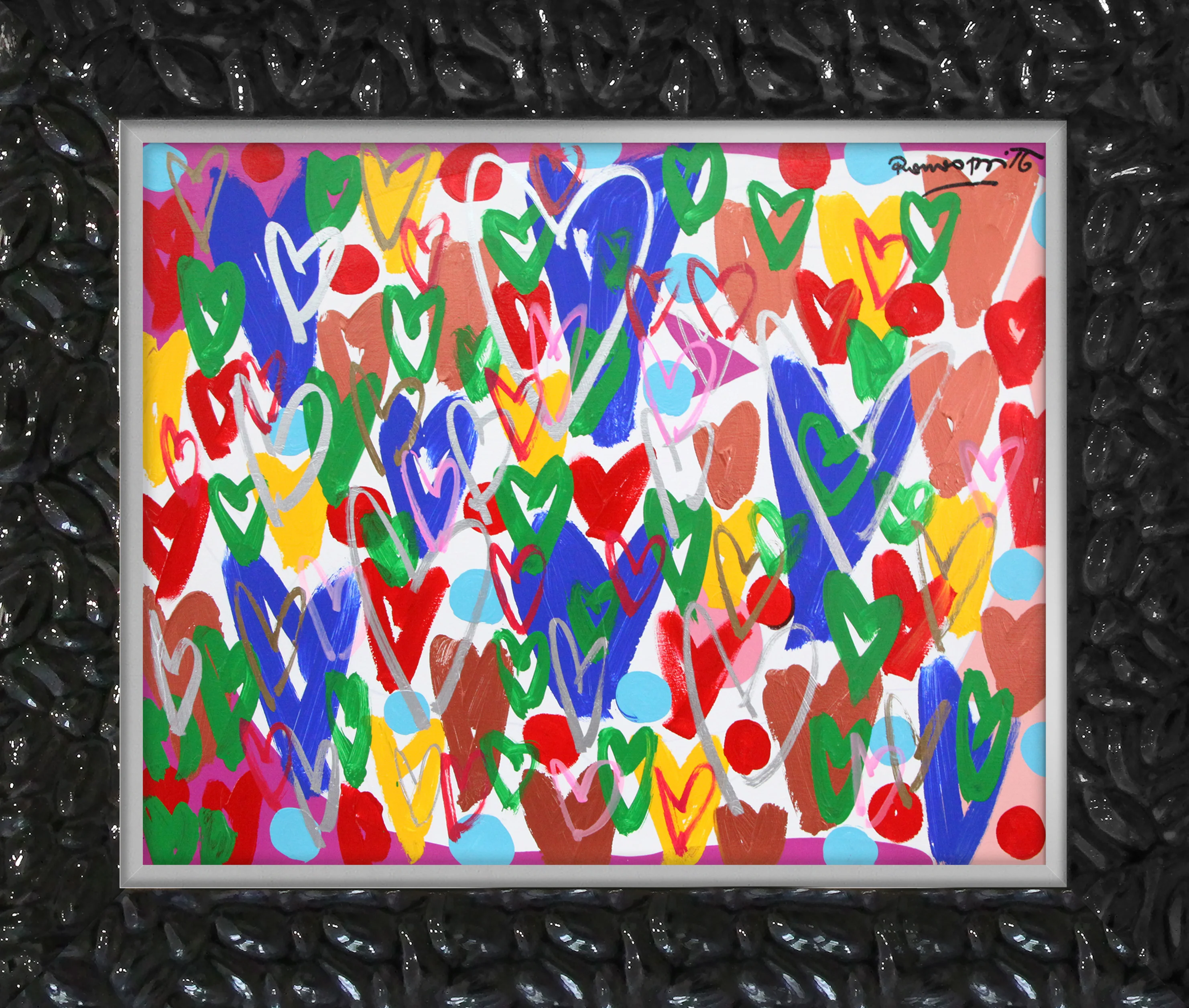 LOTS OF LOVE -  Original Painting - Image 10