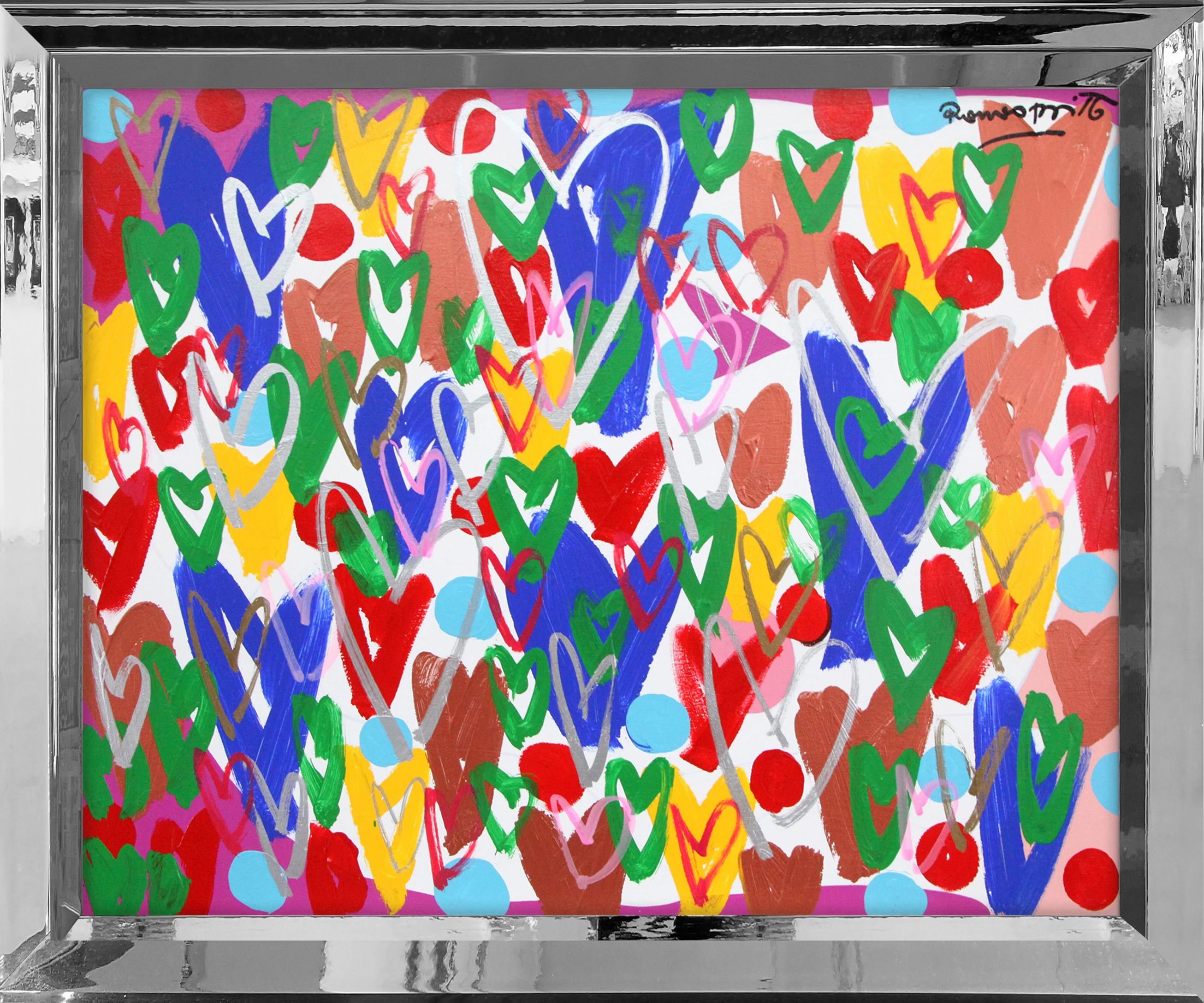 LOTS OF LOVE -  Original Painting - Image 11