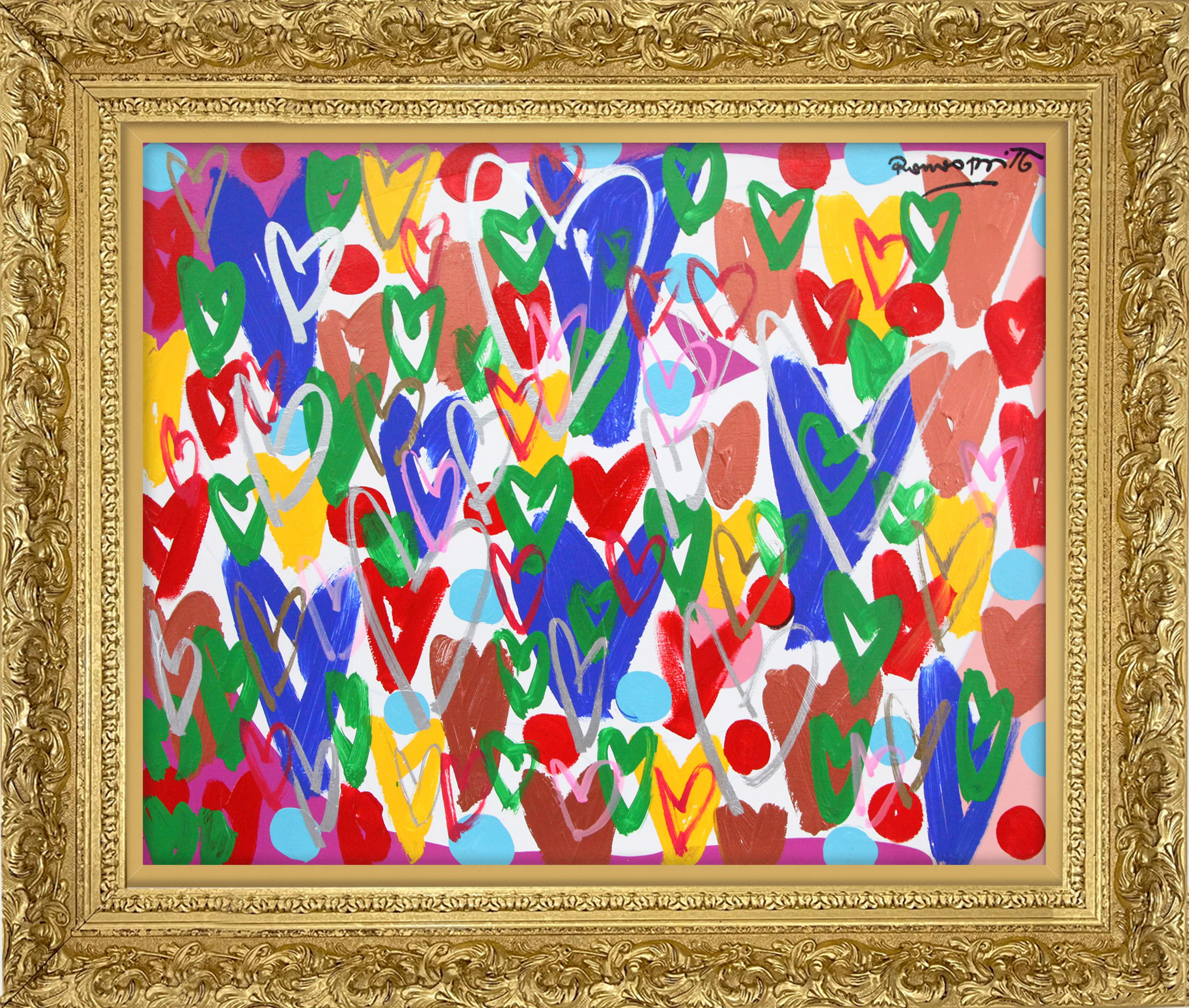 LOTS OF LOVE -  Original Painting - Image 12
