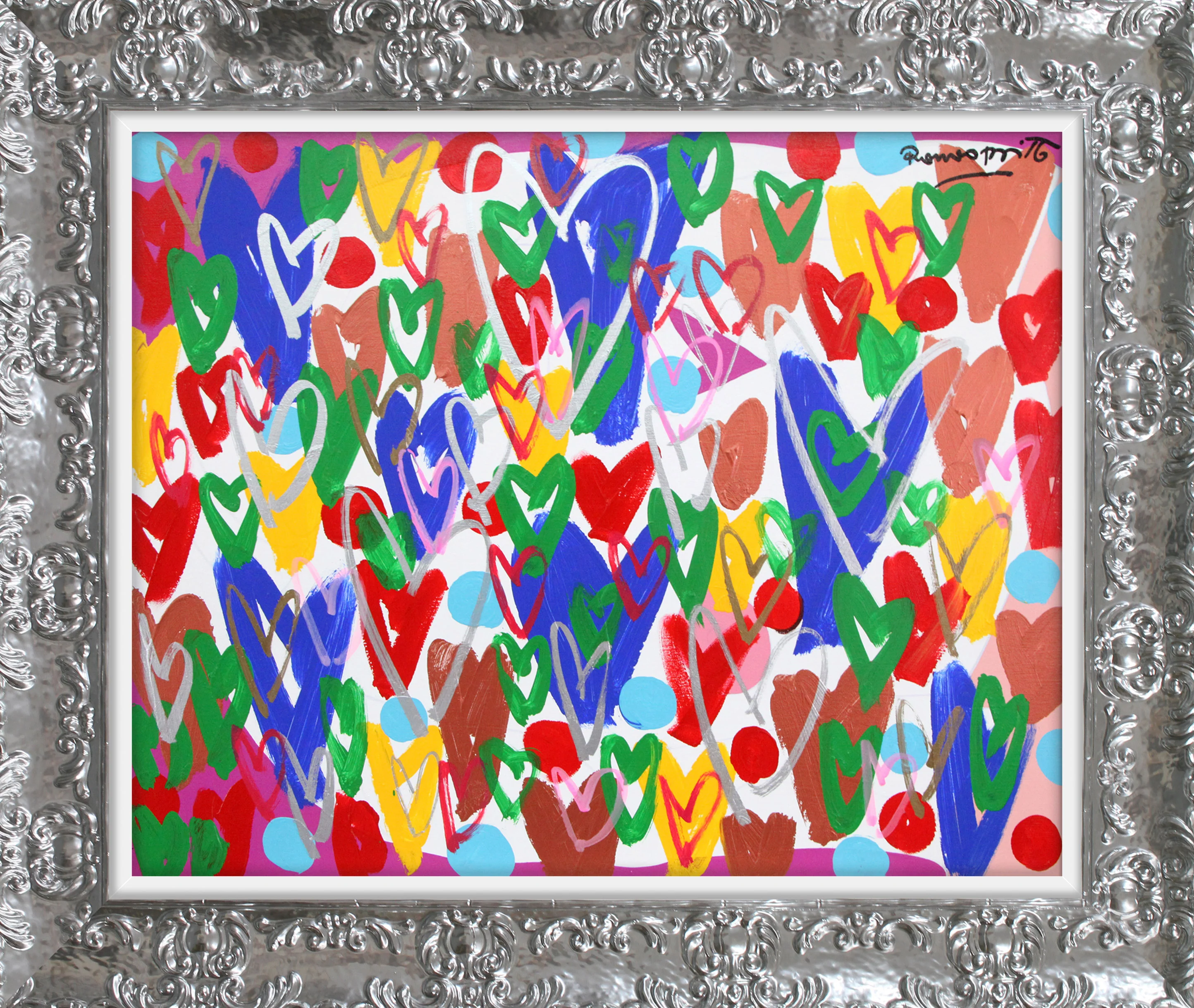 LOTS OF LOVE -  Original Painting - Image 13