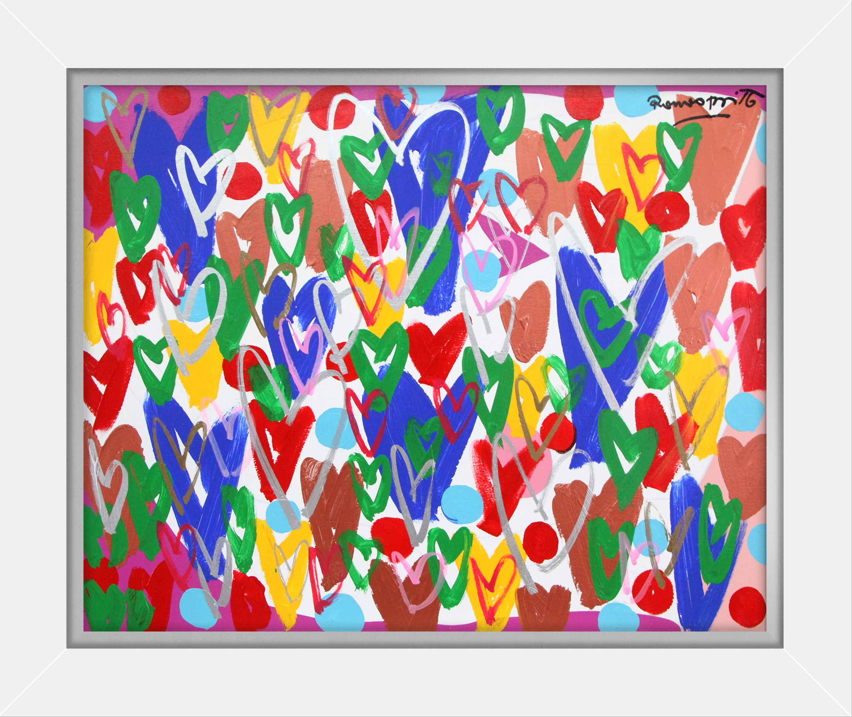 LOTS OF LOVE -  Original Painting - Image 14