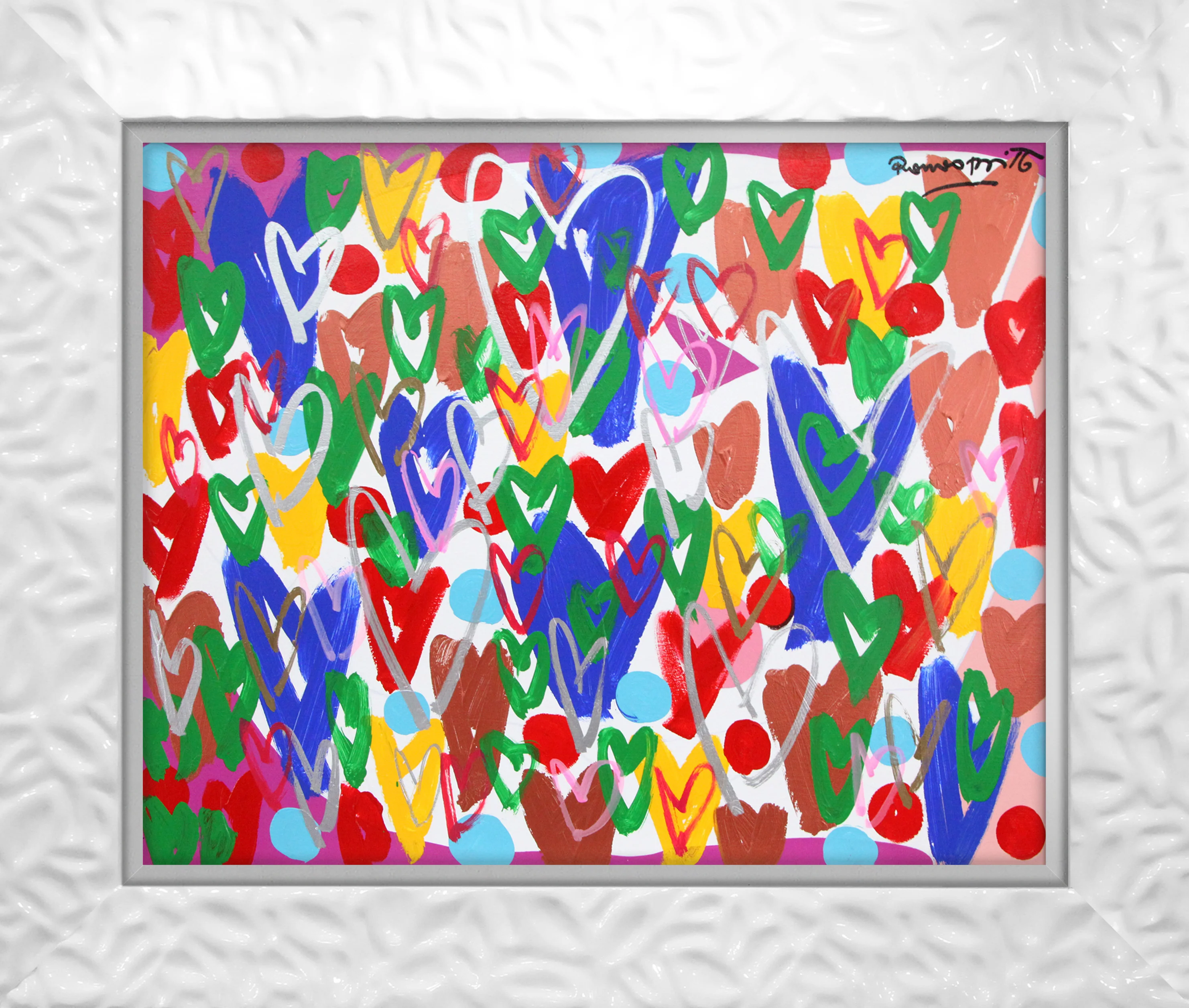 LOTS OF LOVE -  Original Painting - Image 17