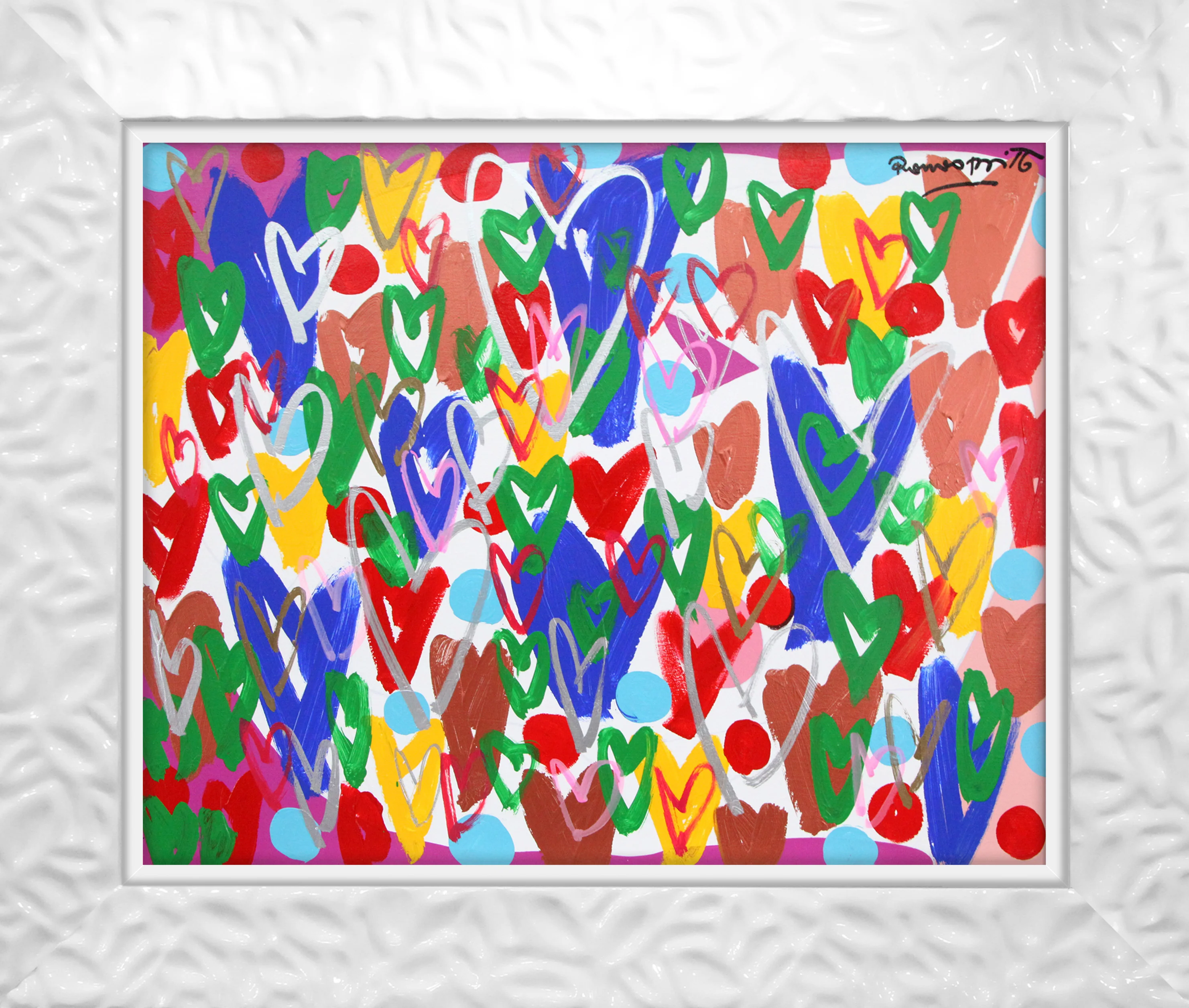 LOTS OF LOVE -  Original Painting - Image 18
