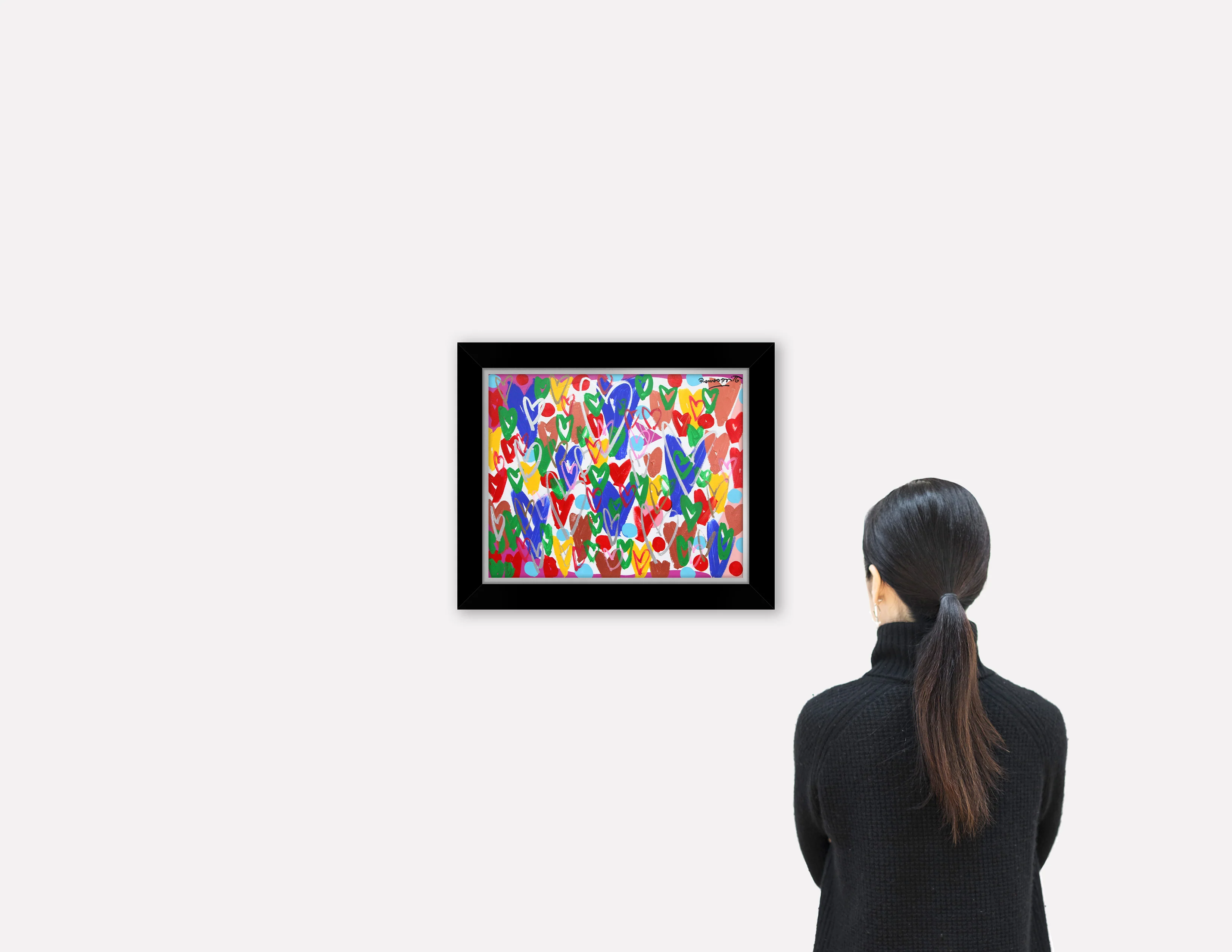 LOTS OF LOVE -  Original Painting - Image 3