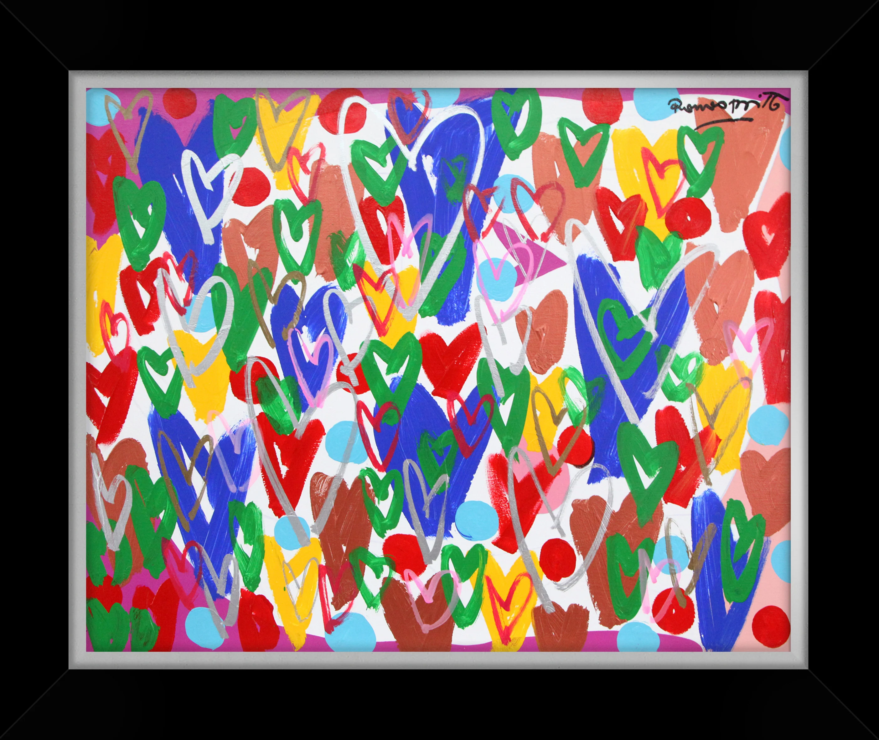LOTS OF LOVE -  Original Painting - Image 5