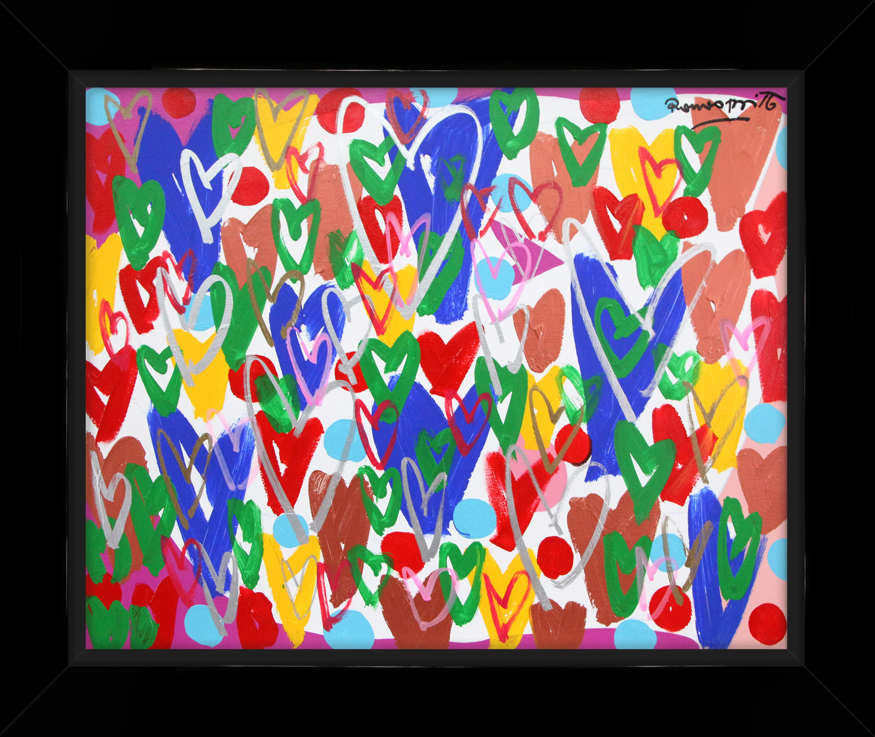LOTS OF LOVE -  Original Painting - Image 6