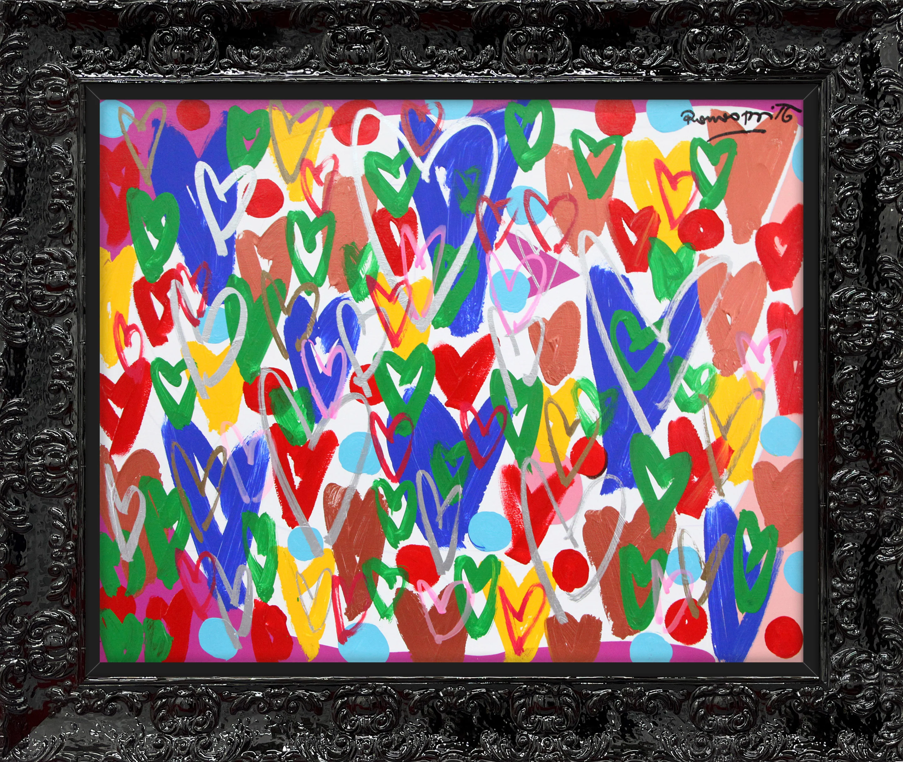LOTS OF LOVE -  Original Painting - Image 7