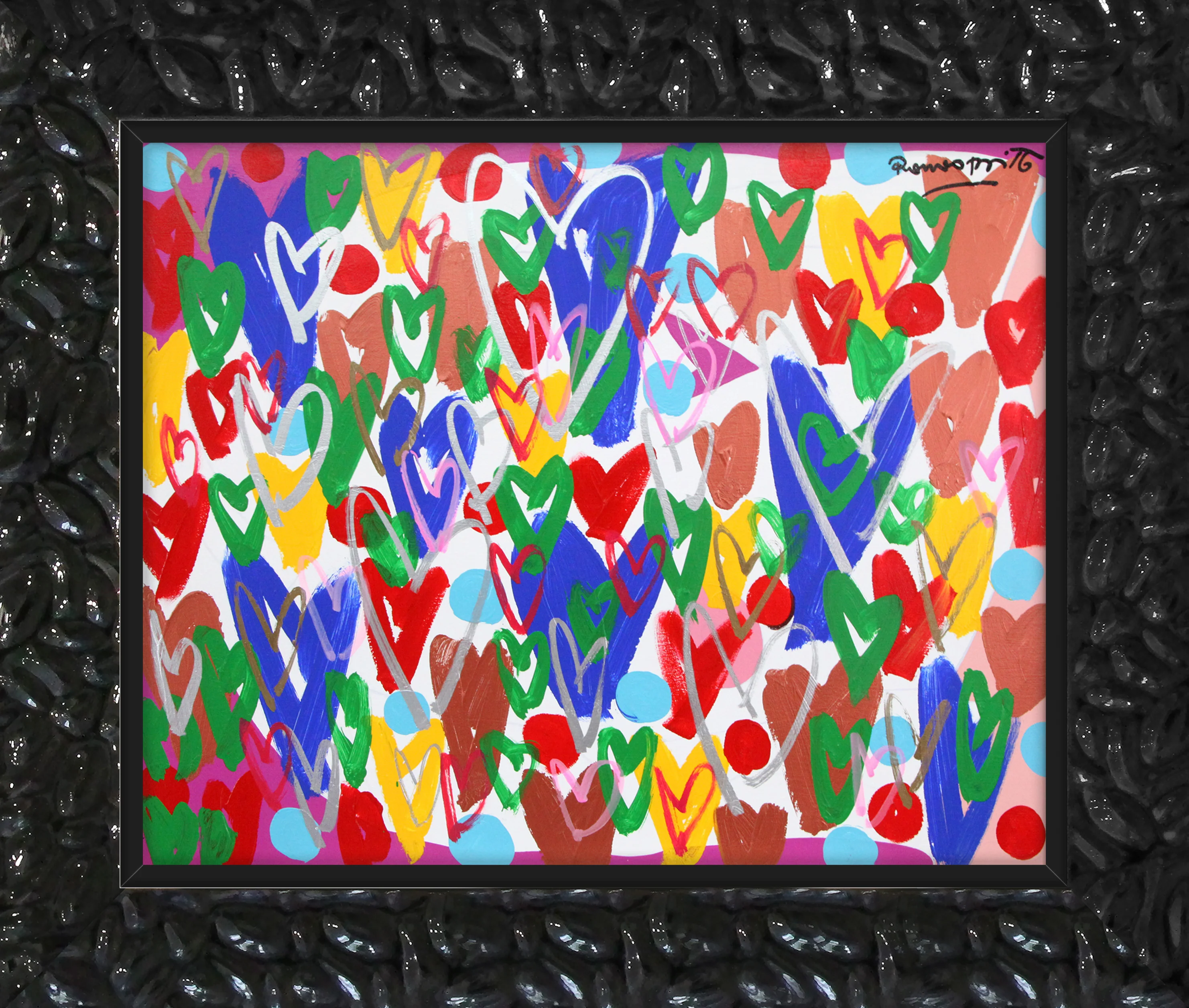 LOTS OF LOVE -  Original Painting - Image 9