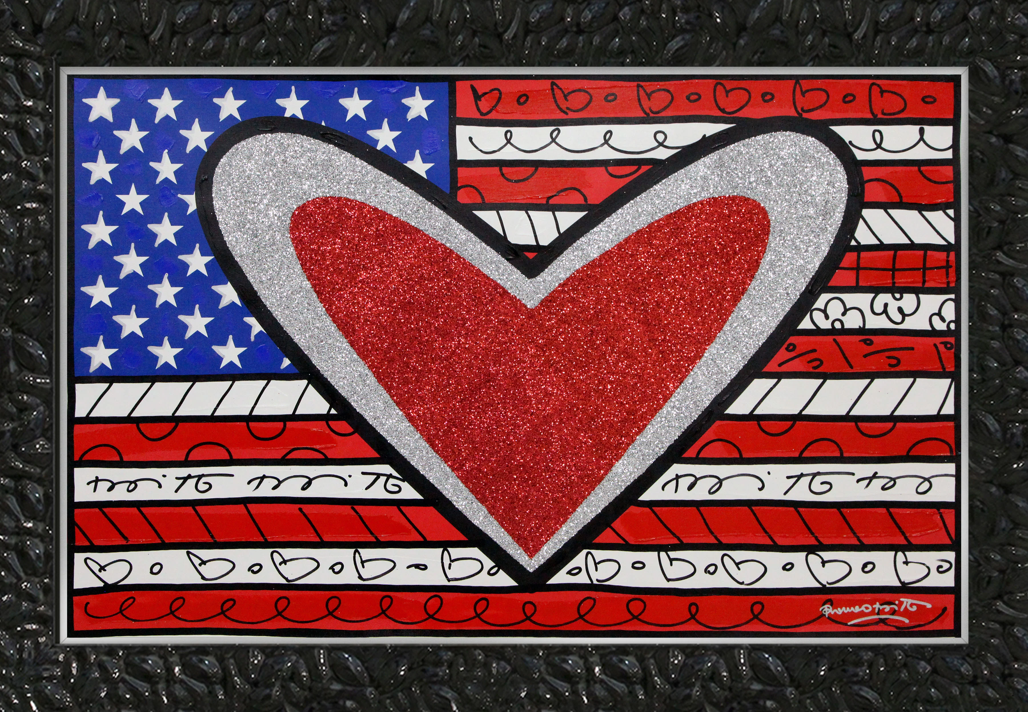 Love America - Mixed Media Original - Image 12