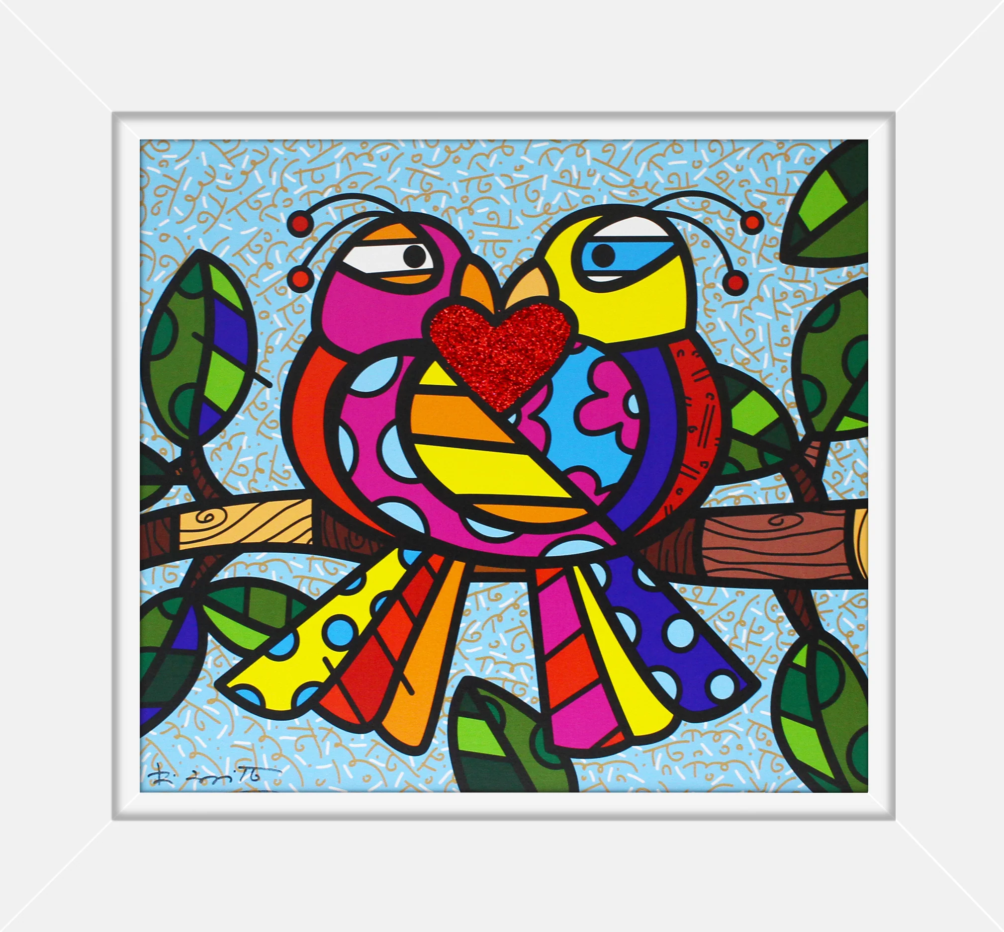 Love Birds (Blue) - Limited Edition Print - Image 15