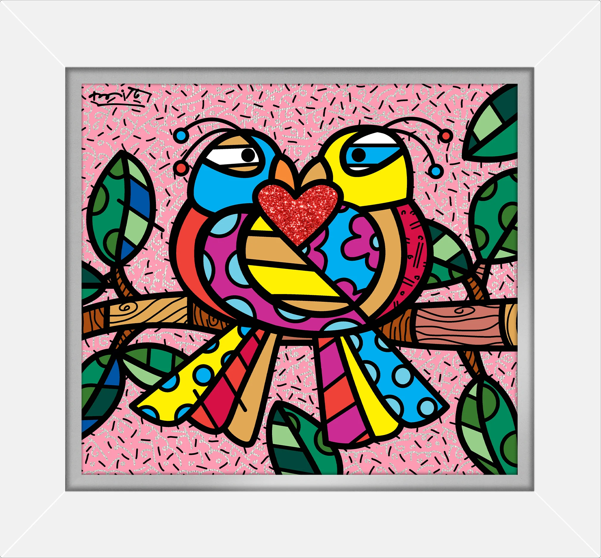 Love Birds (Pink) - Limited Edition Print - Image 6