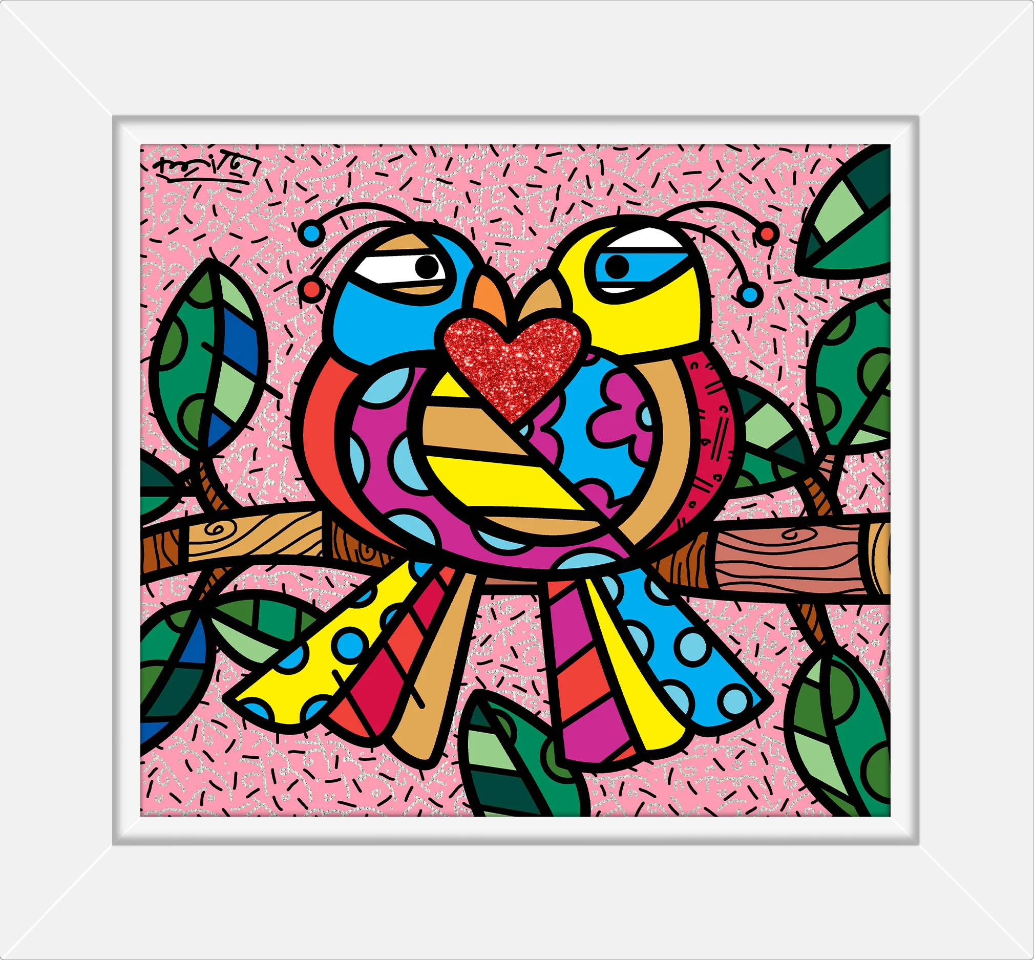 Love Birds (Pink) - Limited Edition Print - Image 7