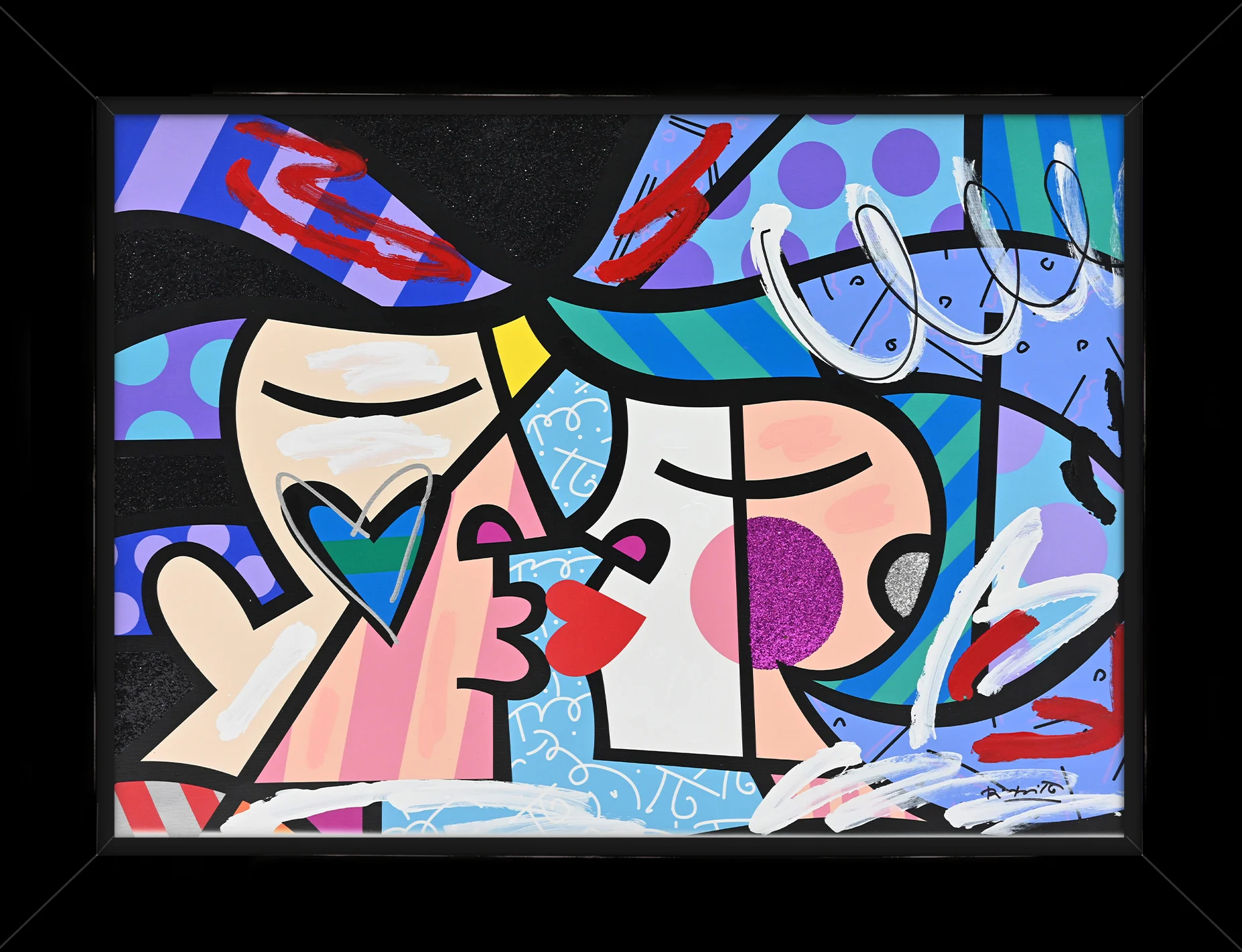 Love Circle Love - Mixed Media Original - Image 2