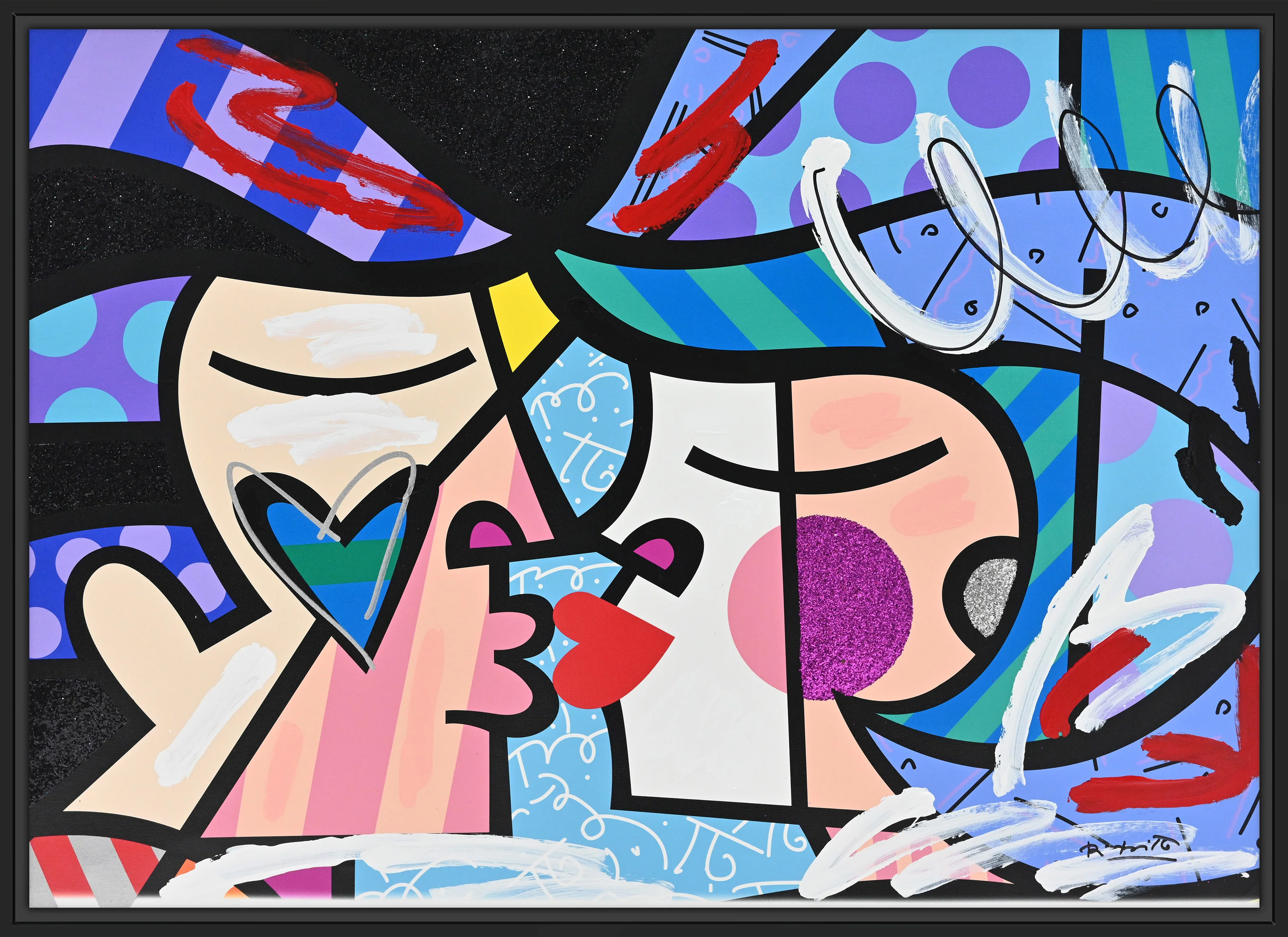 Love Circle Love - Mixed Media Original - Image 6