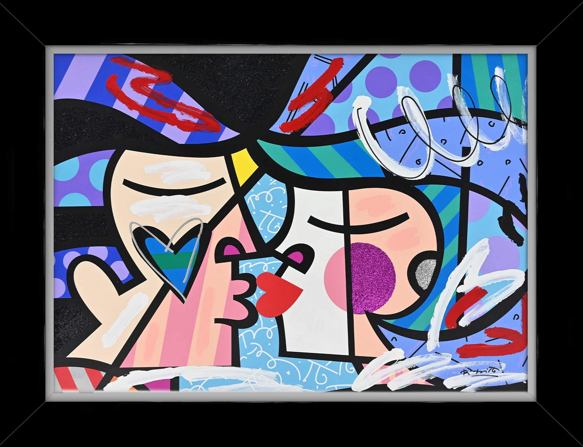 Love Circle Love - Mixed Media Original - Image 7