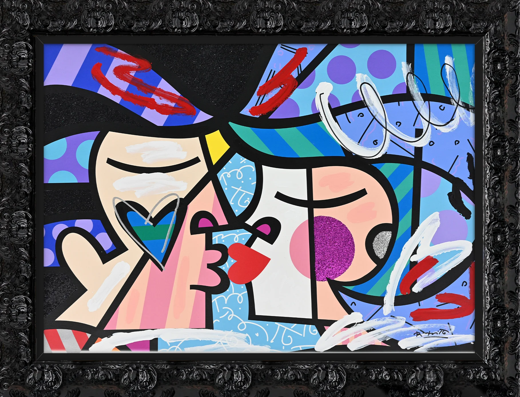 Love Circle Love - Mixed Media Original - Image 8