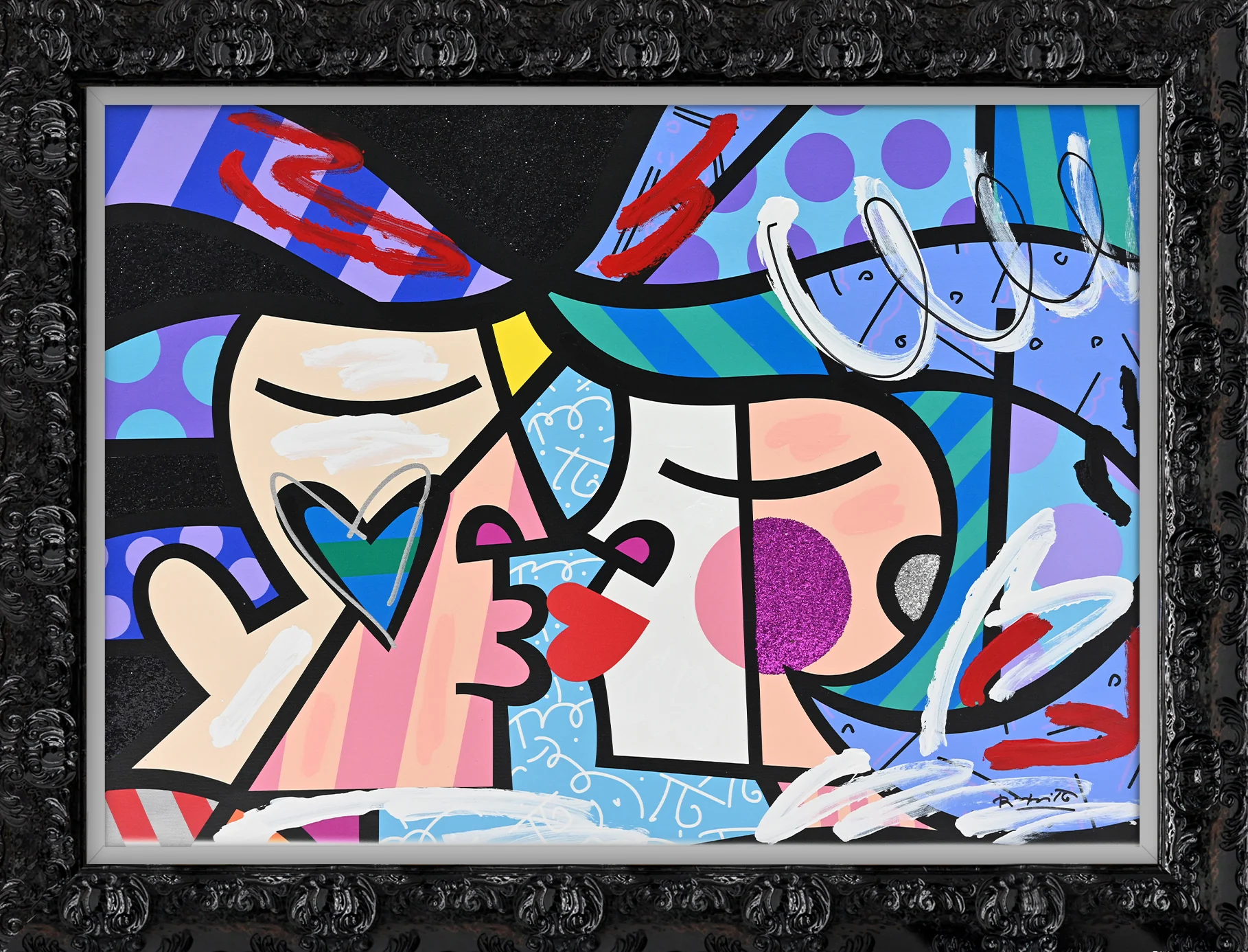 Love Circle Love - Mixed Media Original - Image 9