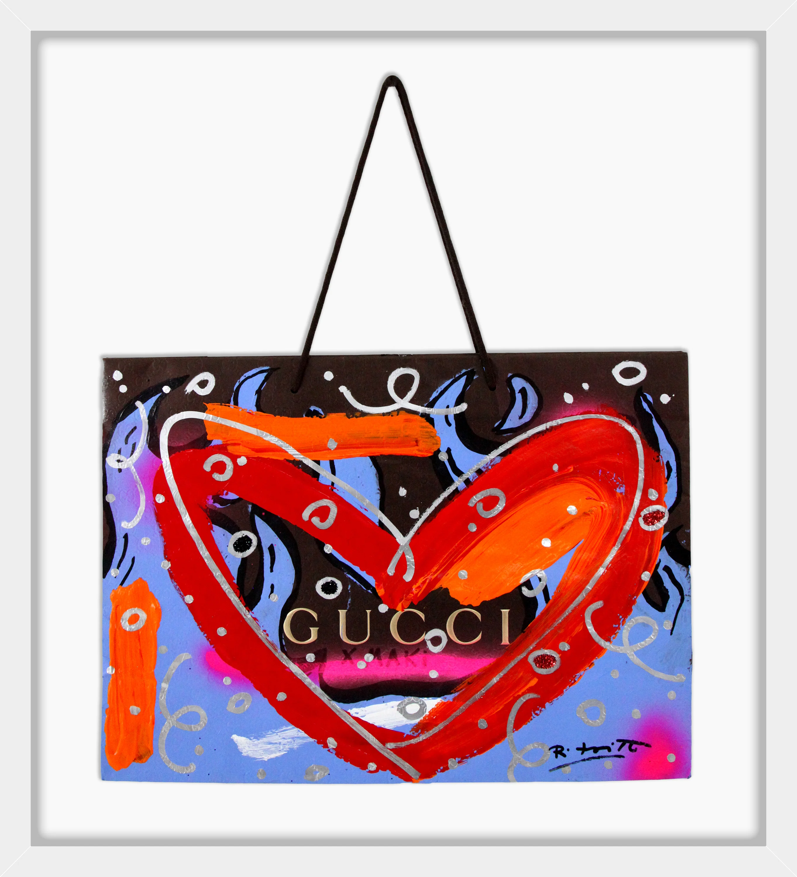 Love Gucci - Mixed Media Original - Image 5
