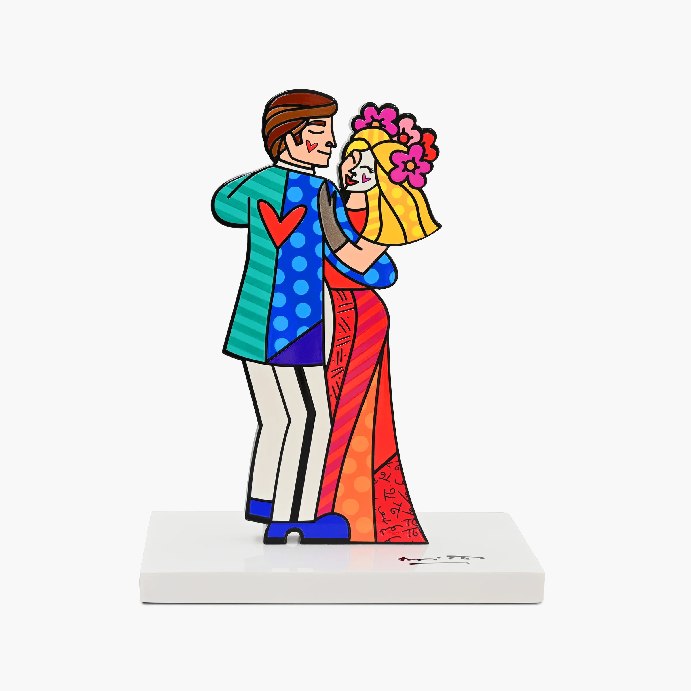 Love is Love (White Base) - Limited Edition Sculpture