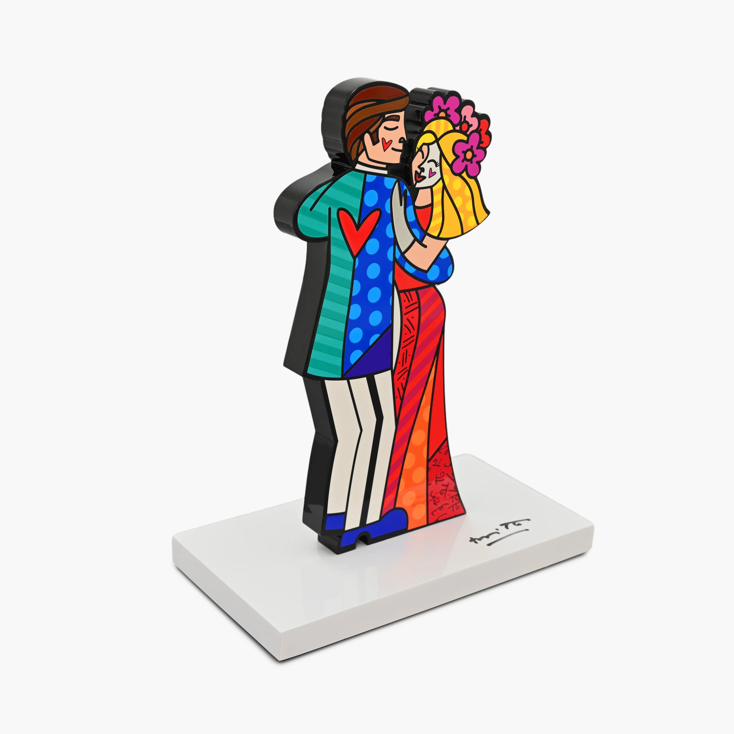 Love is Love (White Base) - Limited Edition Sculpture - Image 3