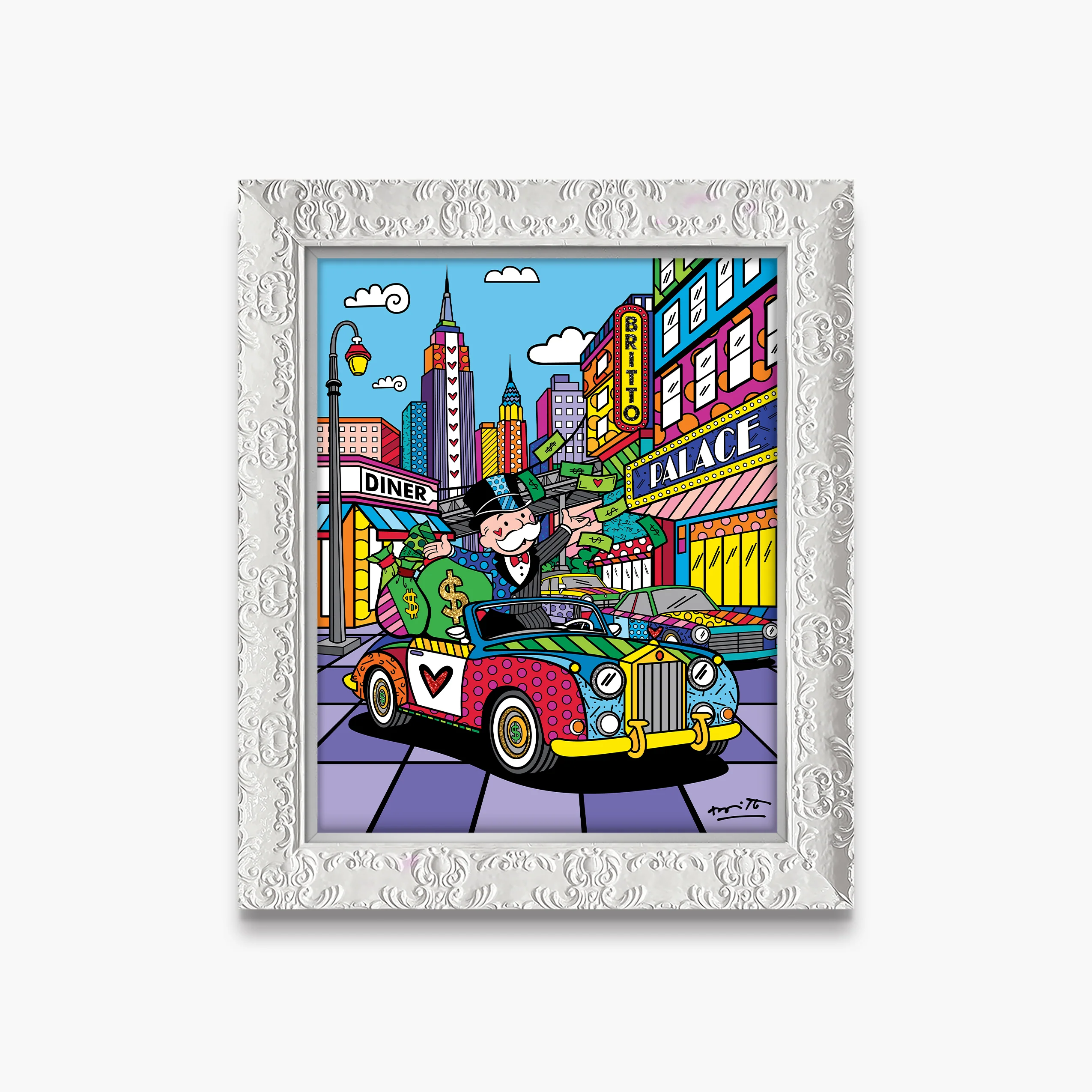 Love My Life (Monopoly By Britto) - Limited Edition Print - Image 10