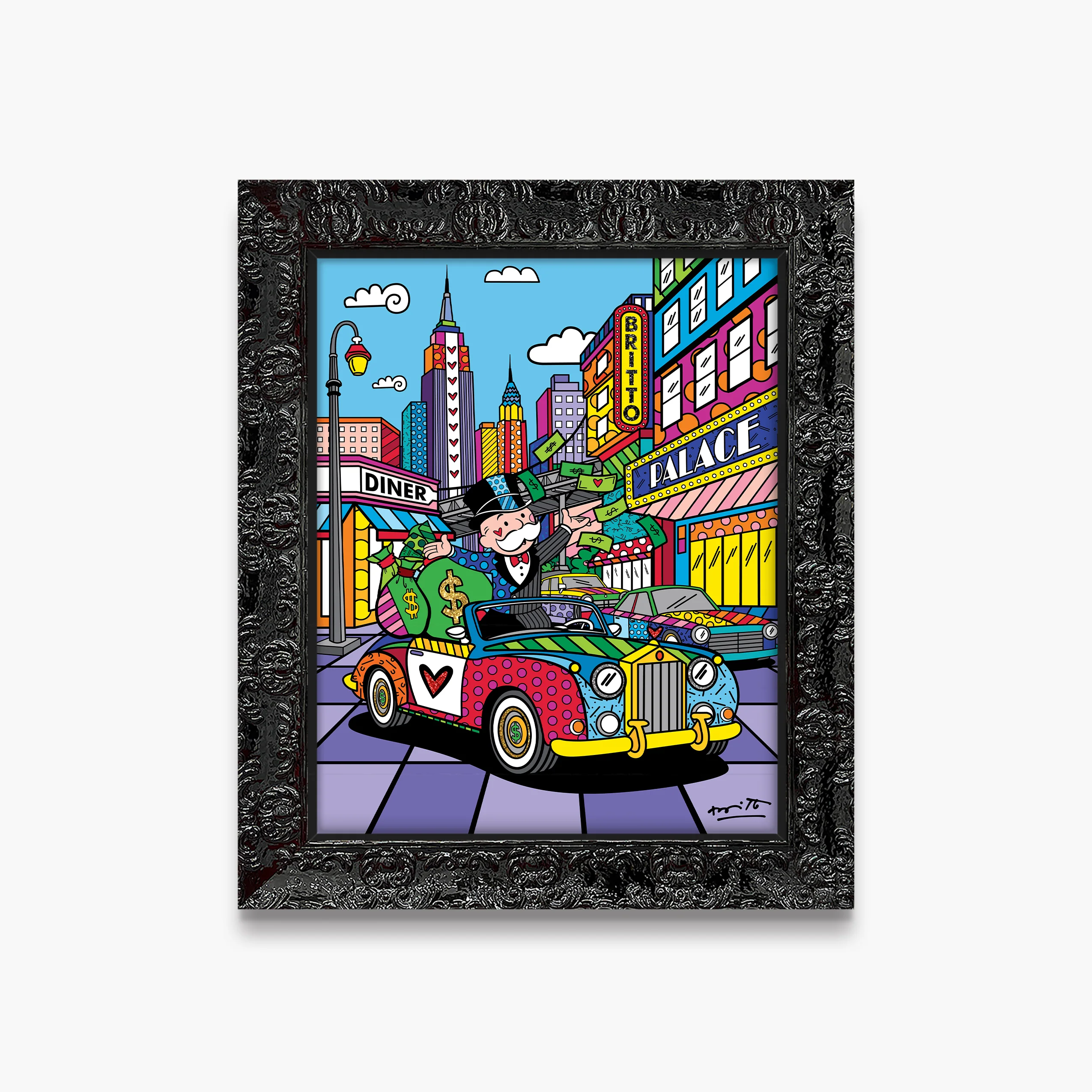 Love My Life (Monopoly By Britto) - Limited Edition Print - Image 12