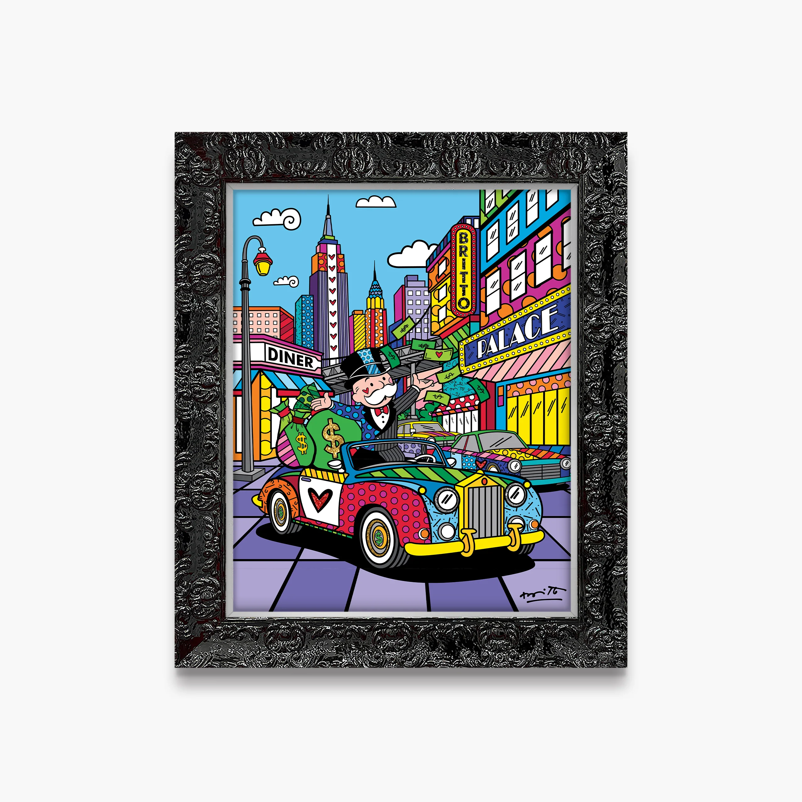 Love My Life (Monopoly By Britto) - Limited Edition Print - Image 13